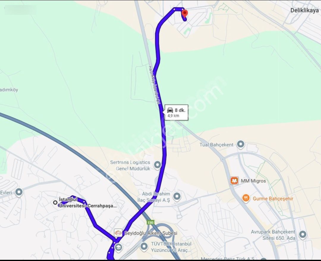 Sahibinden Hadımköy Kiptaş 2. Etap Balkonlu Daire(boş) - Görsel 20
