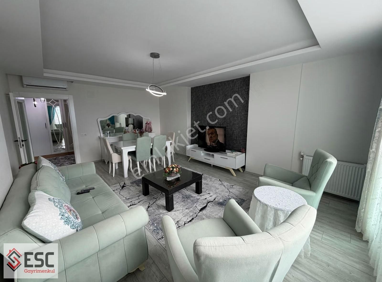 Esc'den Akdeniz Mh,de 3,5+1 Yüksek Kat Sevenlere Esc2340 - Görsel 33