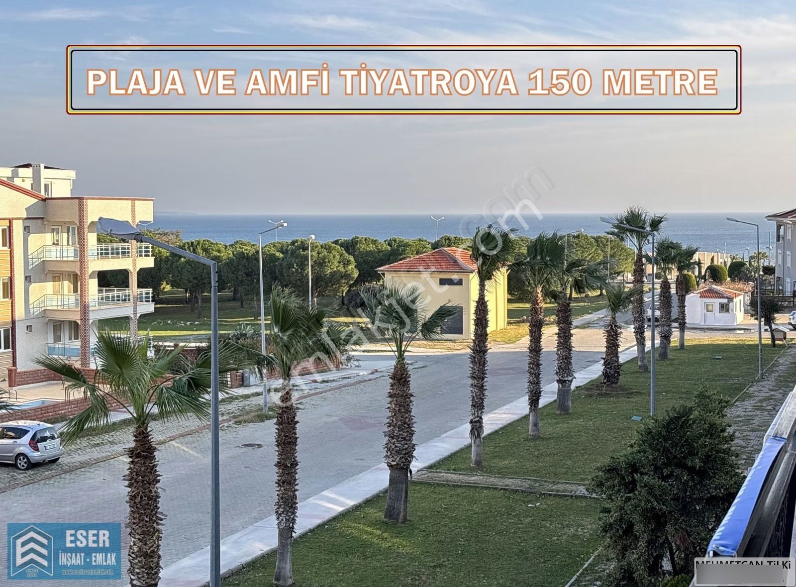 Amfi Tiyatroya Ve Denize 150 Metre Önü Açık 3+1 Manzaralı Dublex