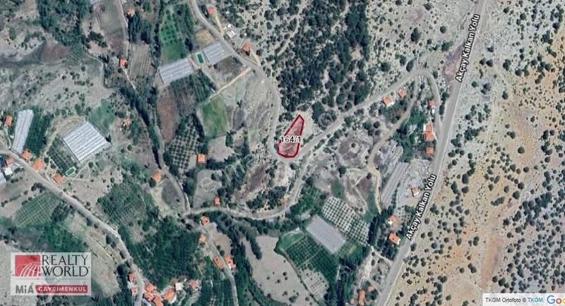 Antalya Kaş Kemer Mh Manzaralı Tek Tapu 1.534 M2 Satılık Arsa - Görsel 3