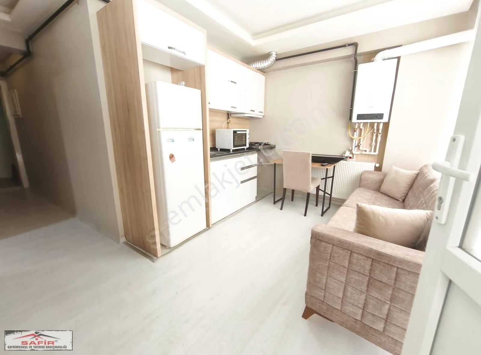 Safir' Den 1+1 Eşyalı Doğal Gazlı/klimalı Kiralık Daire - Görsel 4