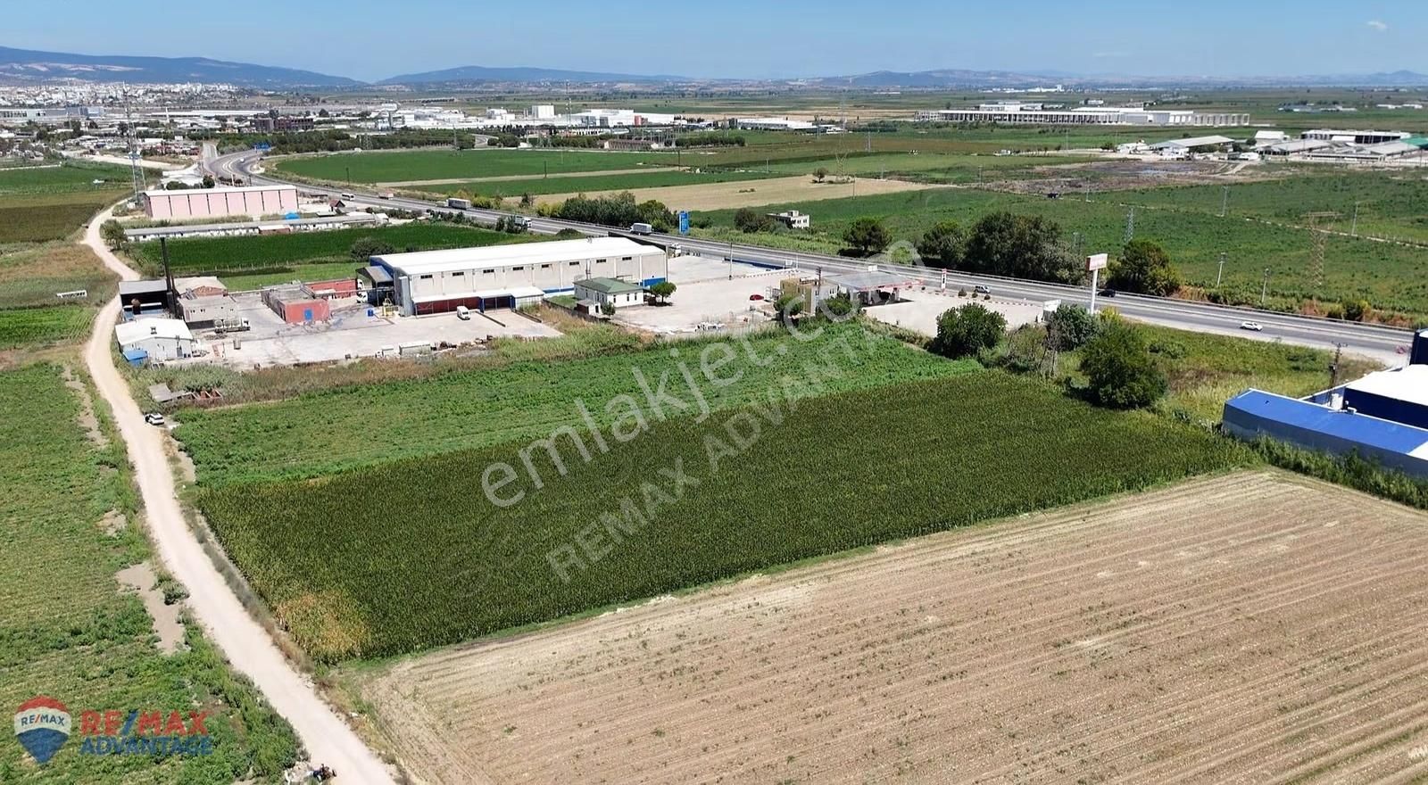 Remax Advantagedan Ticari Ve Sanayi İmar Dibinde Satılık Arazi - Görsel 2