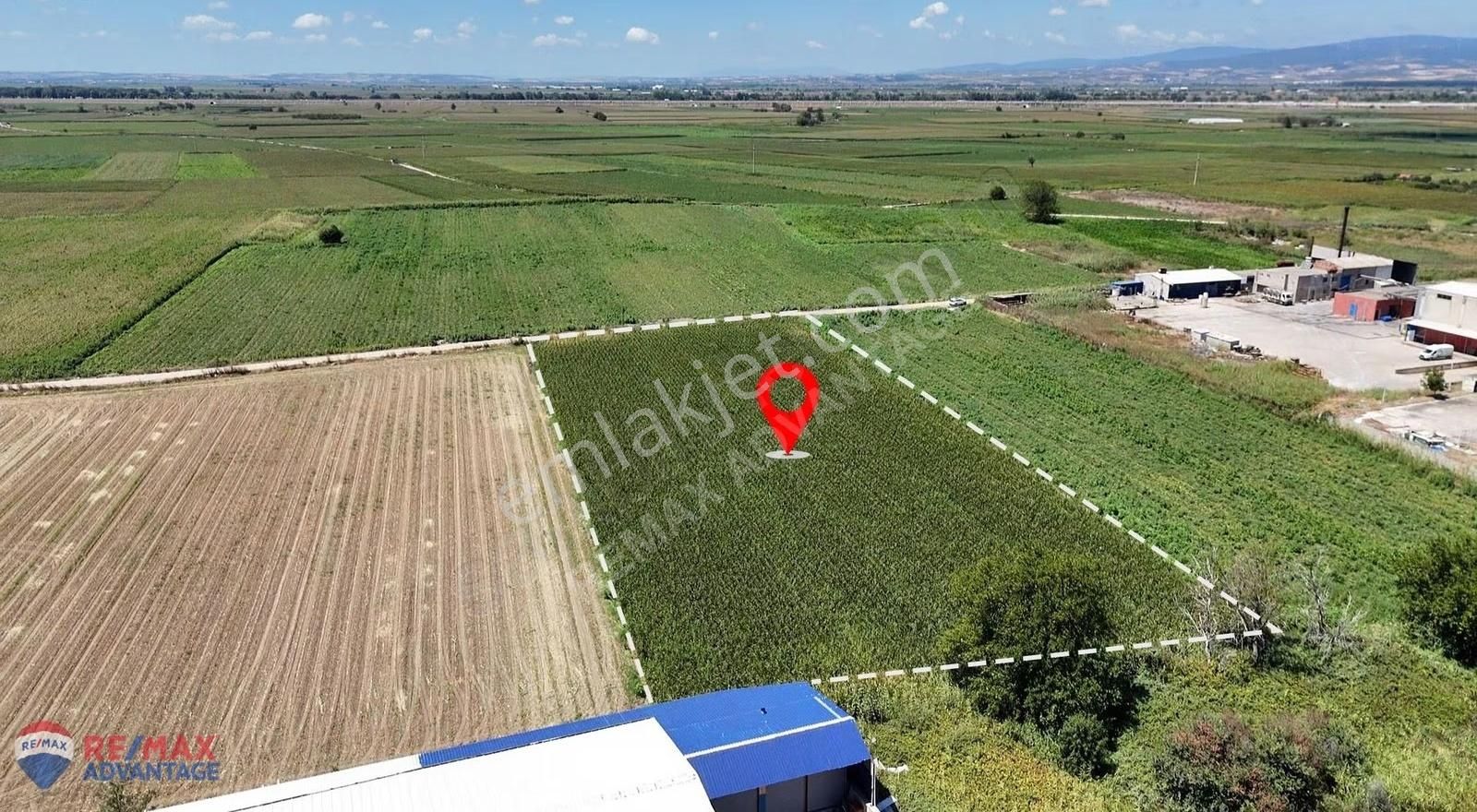 Remax Advantagedan Ticari Ve Sanayi İmar Dibinde Satılık Arazi - Görsel 3