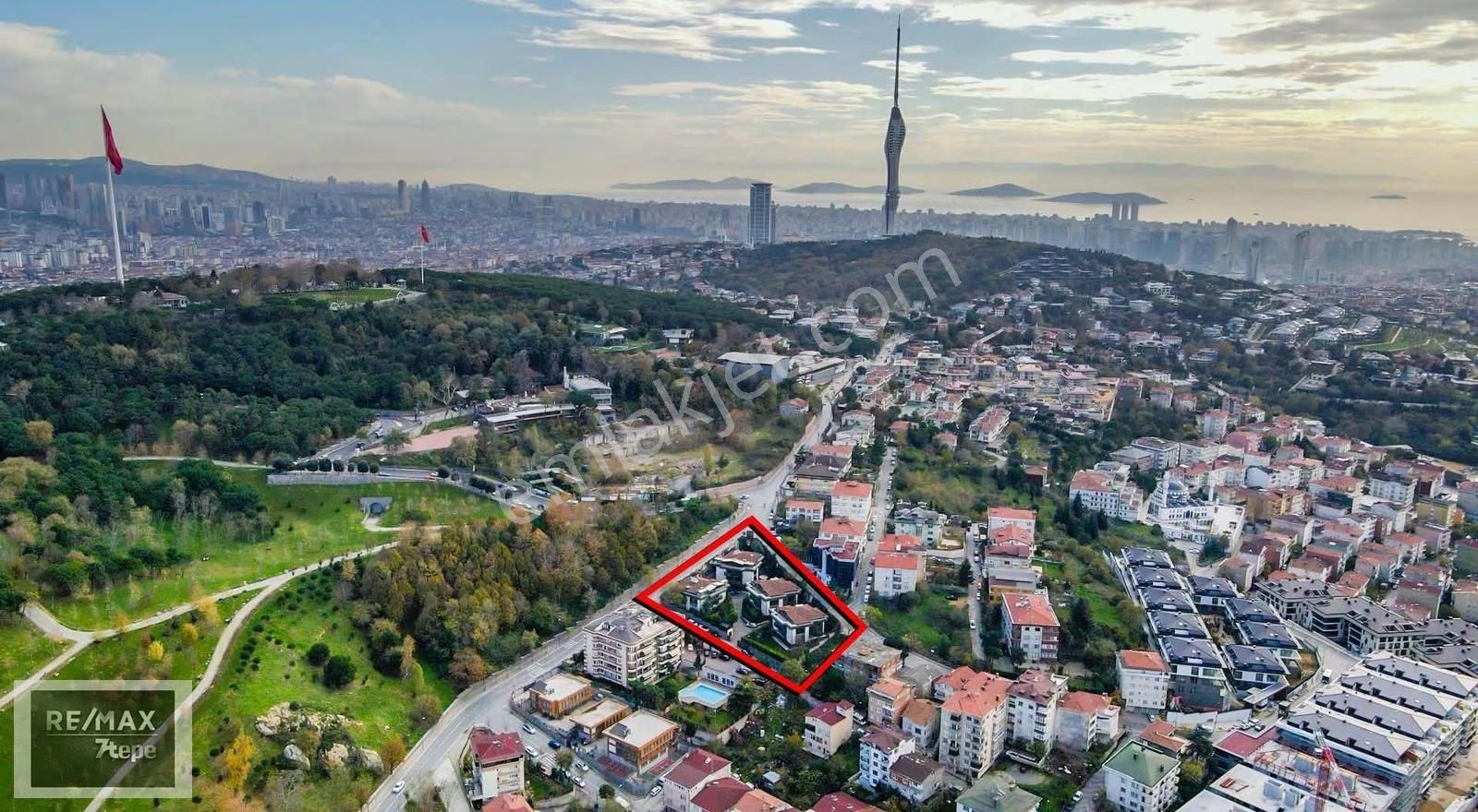 *büyük Çamlıca Sitesi* Satılık 4 Adet Villa Boğaz Manzaralı Site - Görsel 24