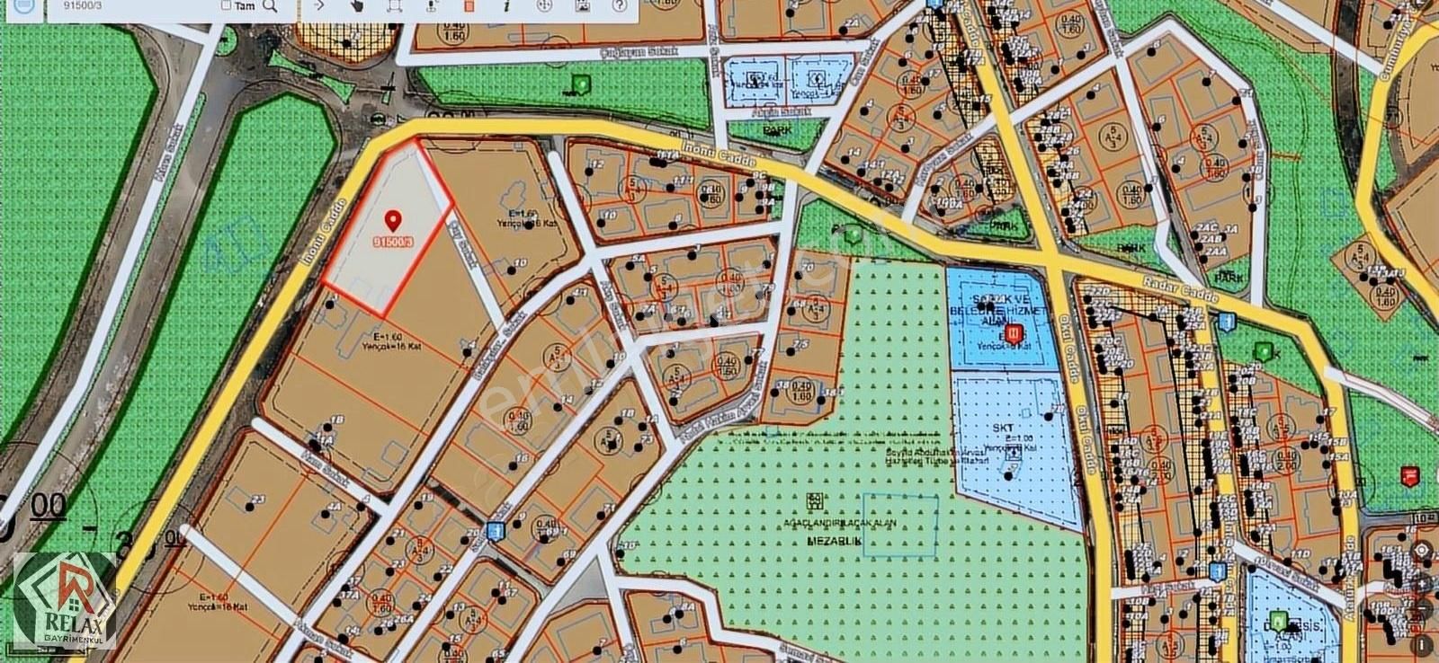 Relax'tan Süper Konumlu 1.6 Emsal Site Arsası Caddeye 300 Metre - Görsel 26