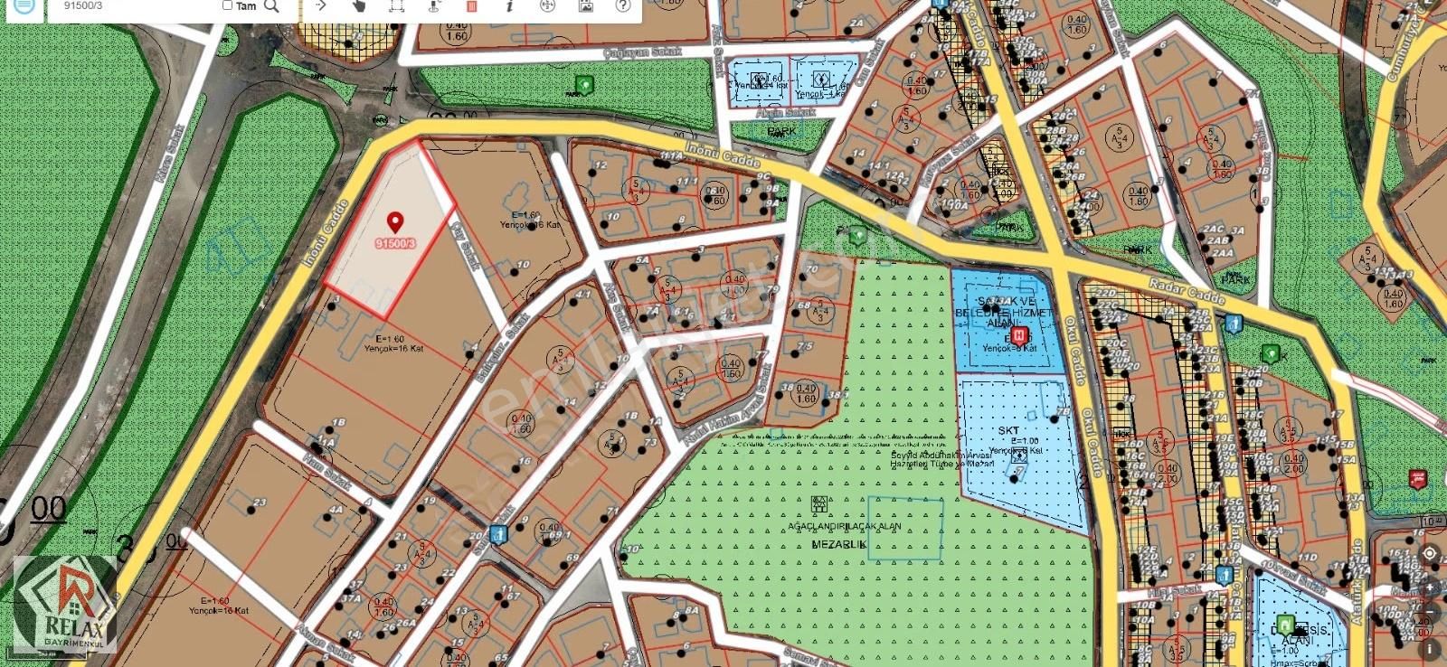 Relax'tan Süper Konumlu 1.6 Emsal Site Arsası Caddeye 300 Metre - Görsel 4