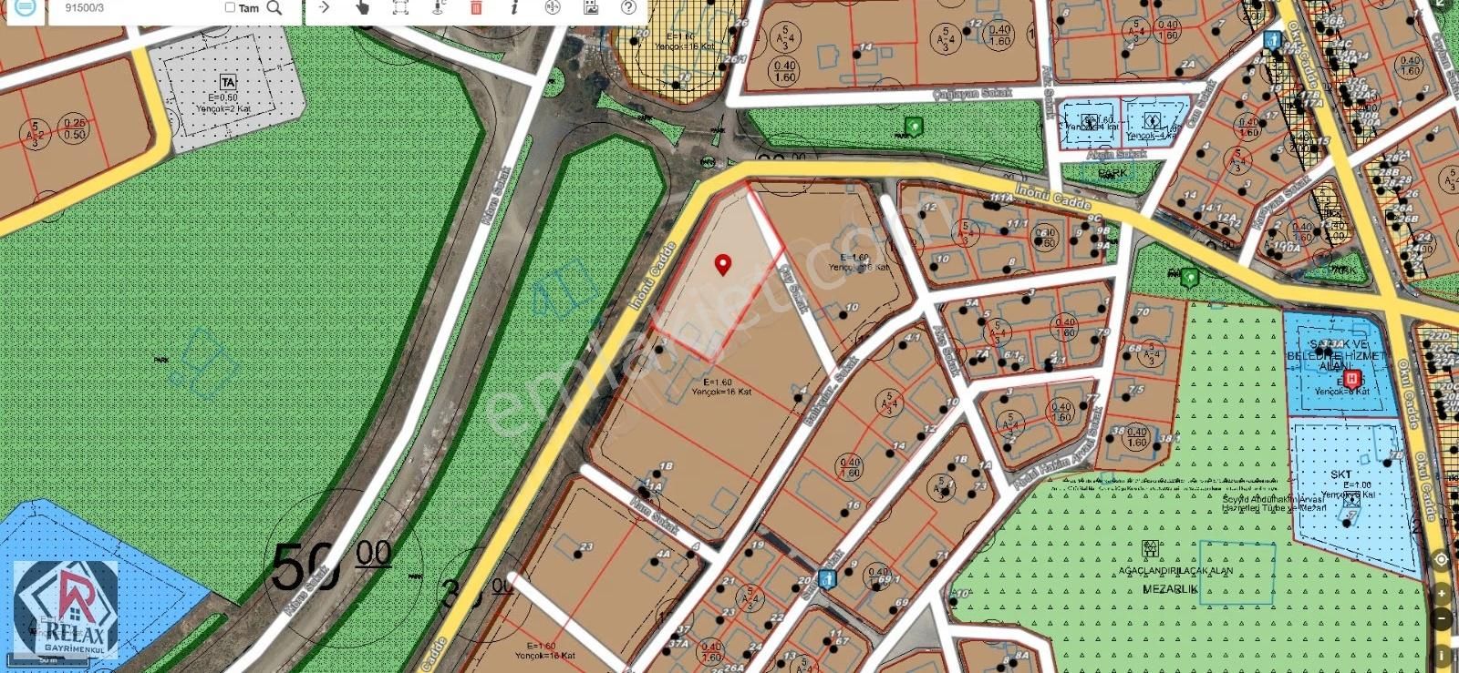 Relax'tan Süper Konumlu 1.6 Emsal Site Arsası Caddeye 300 Metre - Görsel 25