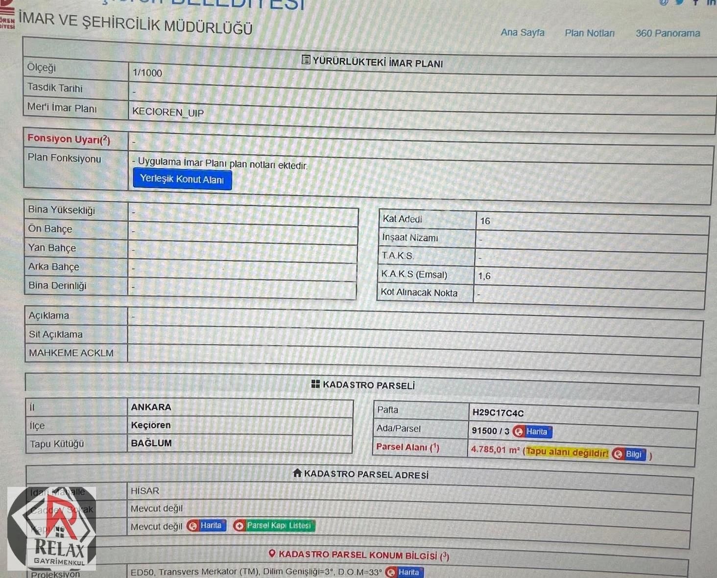 Relax'tan Süper Konumlu 1.6 Emsal Site Arsası Caddeye 300 Metre - Görsel 18