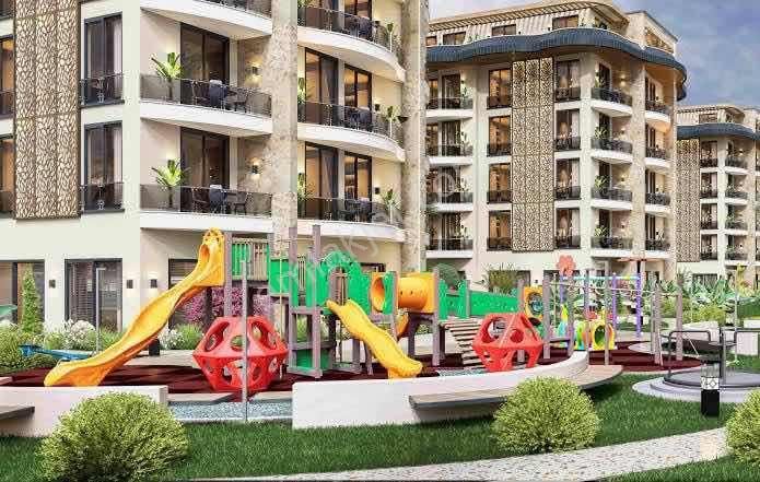 Alanya Oba Ultra Lüks Site İçerisinde Satılık 1+1 Sıfır Daire - Görsel 12