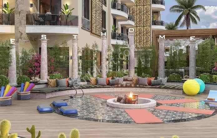 Alanya Oba Ultra Lüks Site İçerisinde Satılık 1+1 Sıfır Daire - Görsel 25