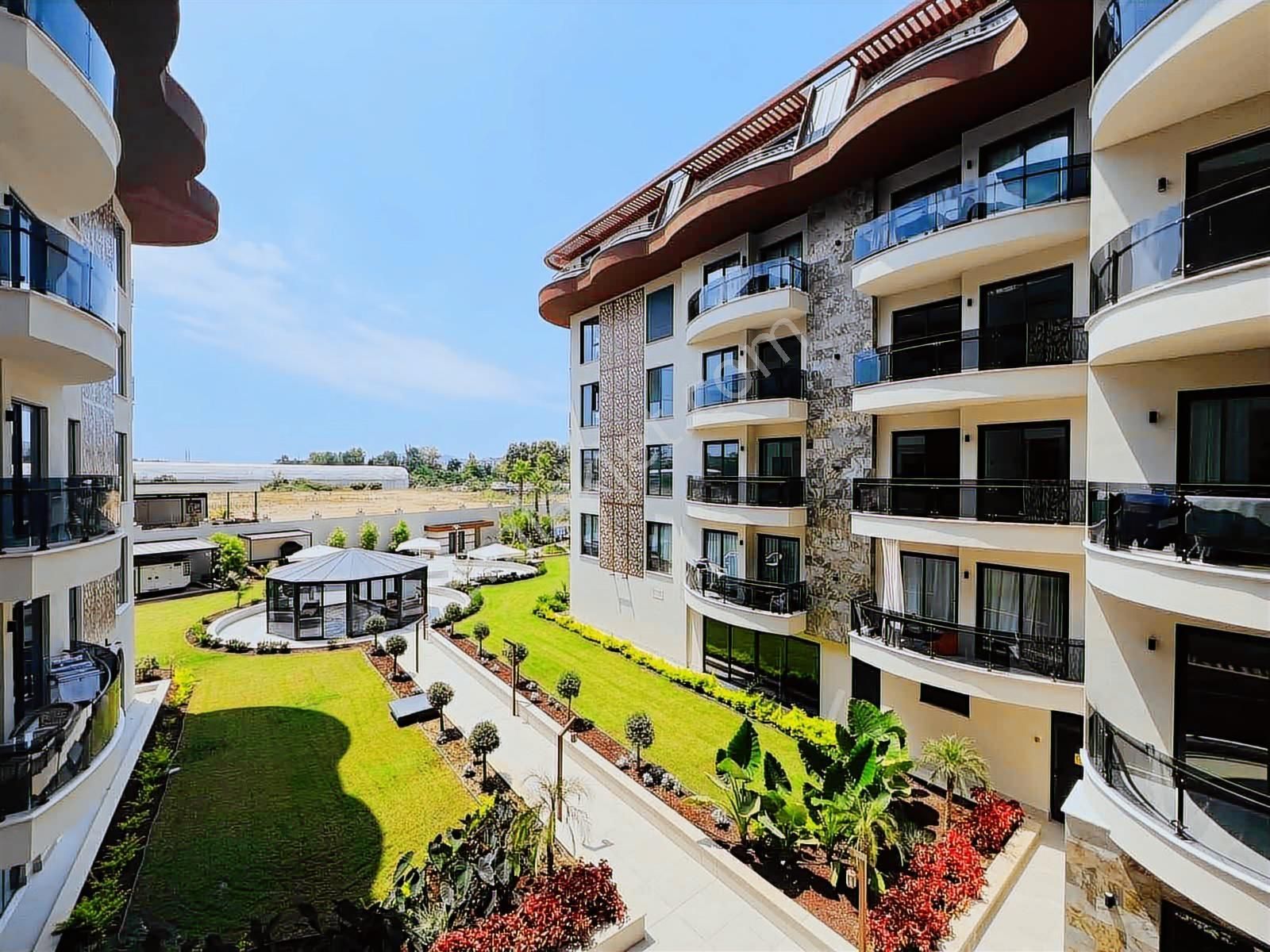 Alanya Oba Ultra Lüks Site İçerisinde Satılık 1+1 Sıfır Daire - Görsel 6