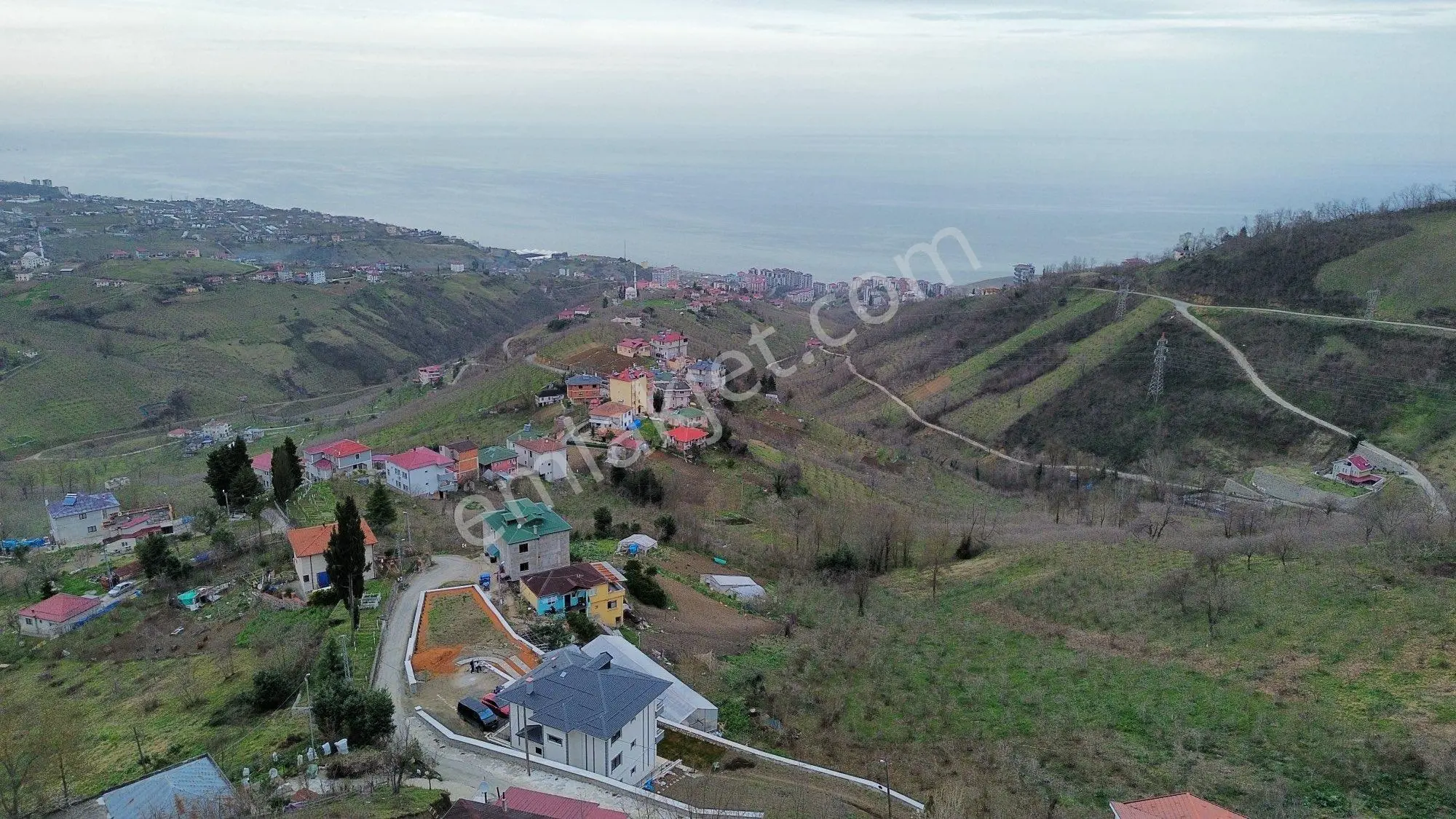 Sahibinden -1.125 M2 Arsa - Deniz Manzarası - 3 Katlı Müstakil Yaşam - Özel Mülk - Görsel 2