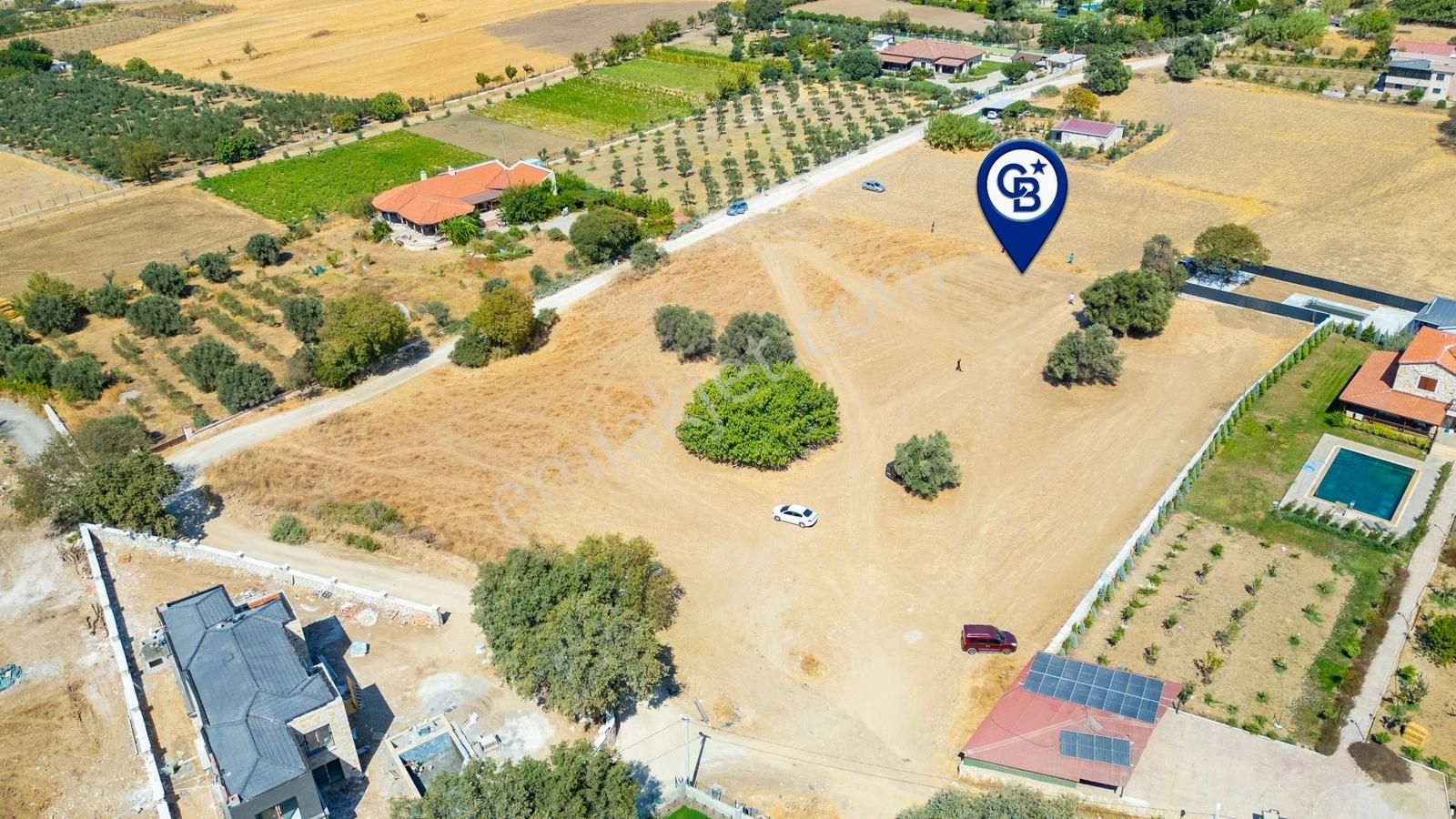 Foça Kozbeyli Merkeze Yakın Satılık Tarla - Görsel 13