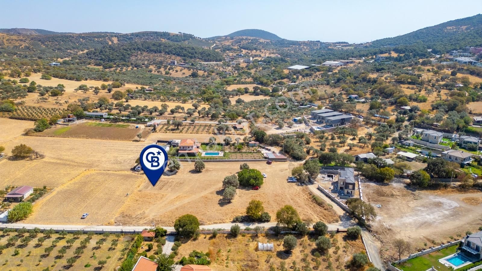 Foça Kozbeyli Merkeze Yakın Satılık Tarla - Görsel 14