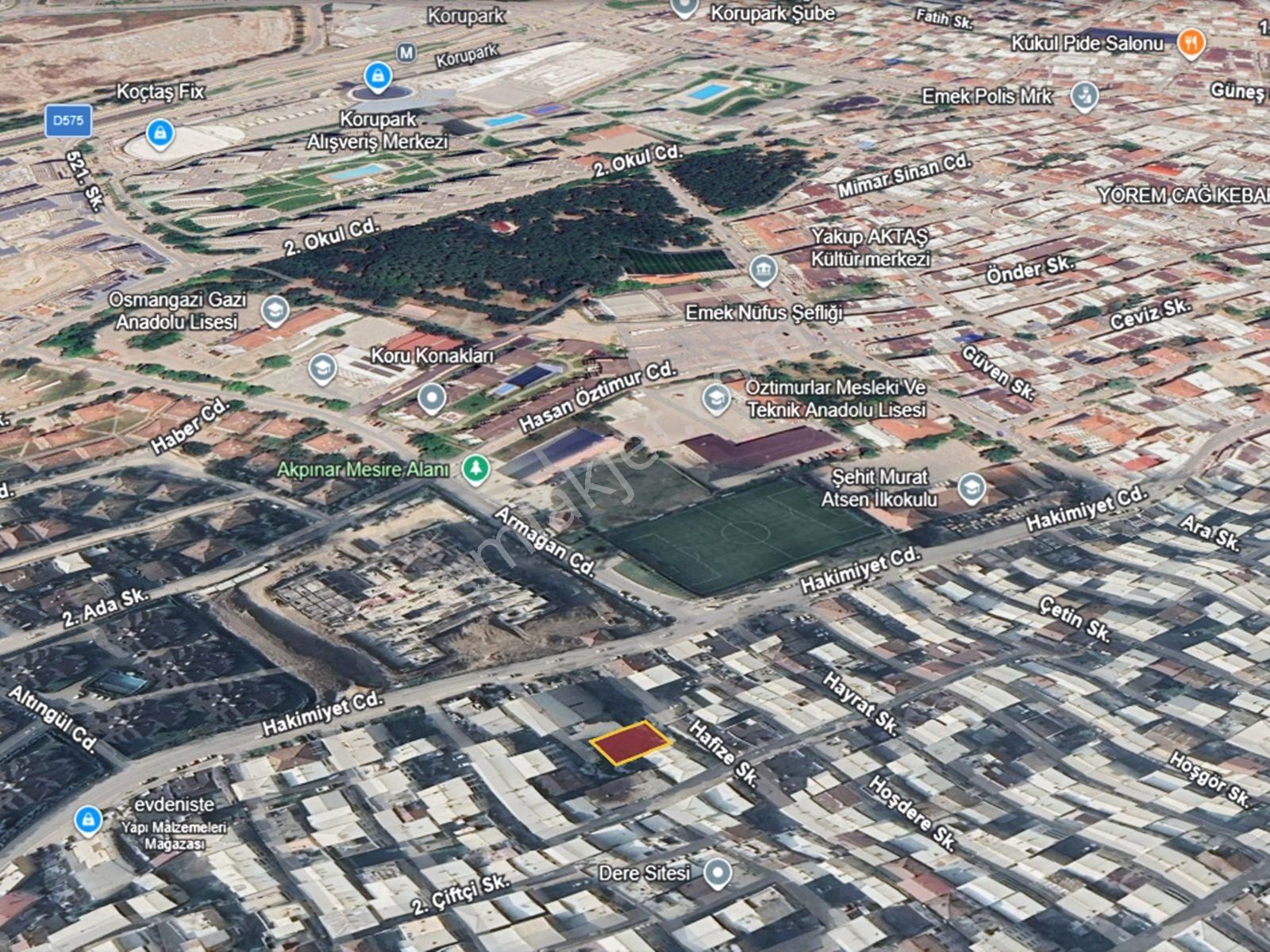 Osmangazi Yenibağlar Hakimiyet Caddesin De Satılık Arsa - Görsel 20