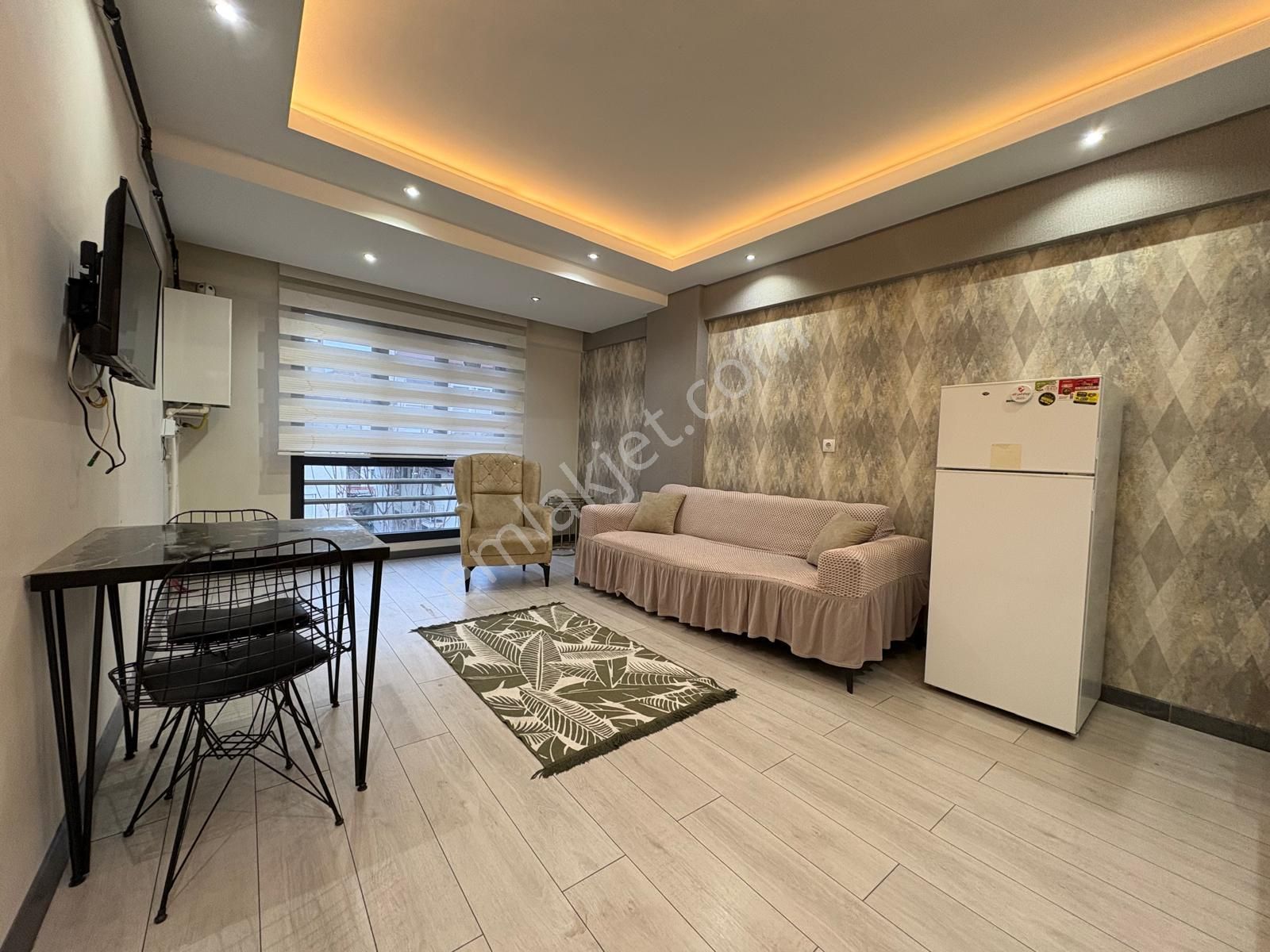 Arakat Asansörlü Yerden Isıtmalı Yatırımlık 1+1 Satılık Apart - Görsel 2