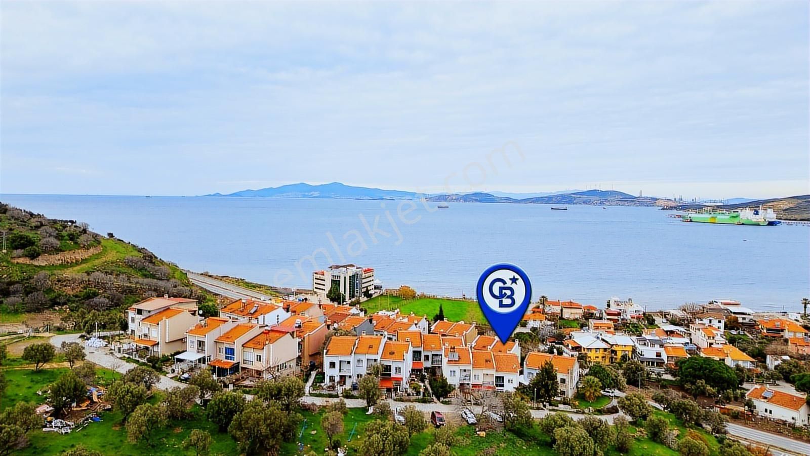 Yenifoça Cumhuriyet Mah. Satılık 4+1 Tripleks Villa - Görsel 21