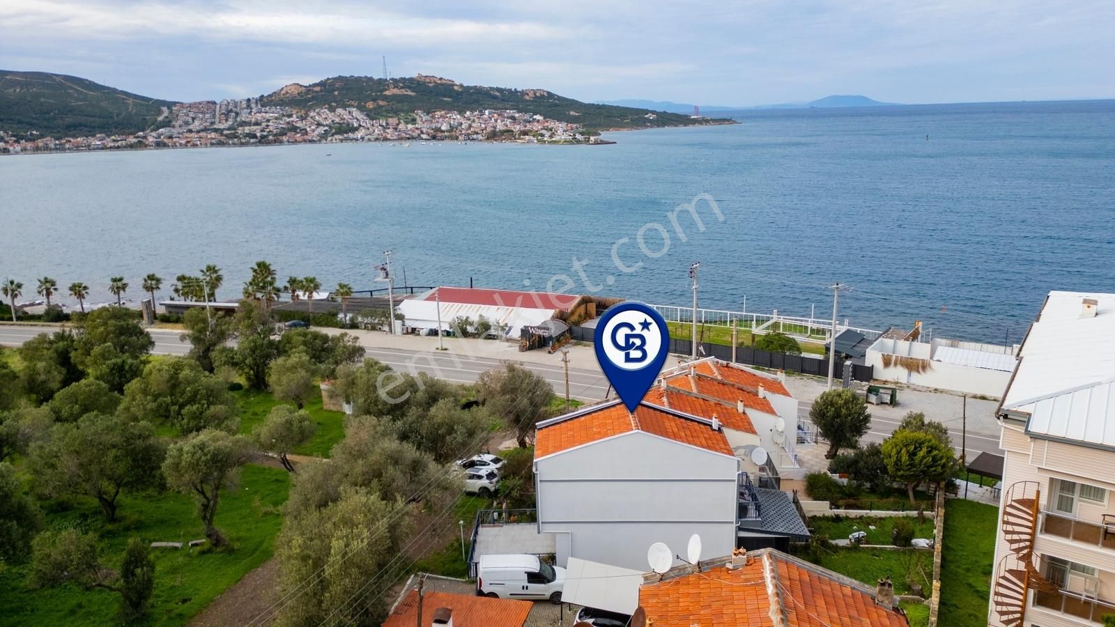 Yenifoça'da Full Deniz Manzaralı Satılık 3+1 Villa - Görsel 19