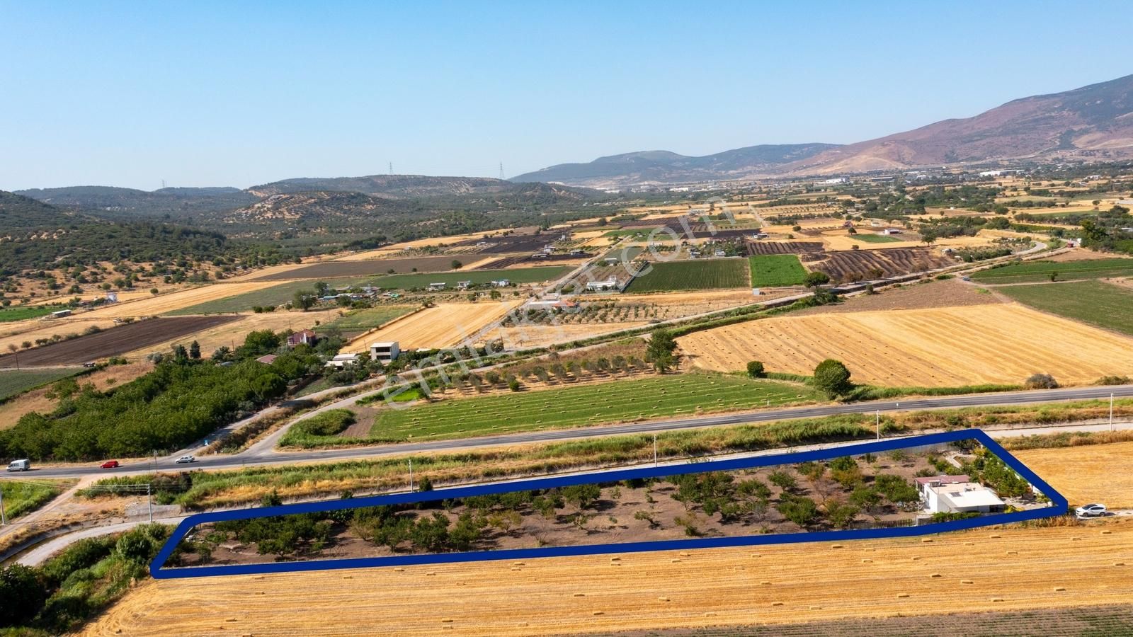 Helvacı Foça-izmir Karayolu Üzeri Satılık Tarla Ve Bağ Evi - Görsel 3