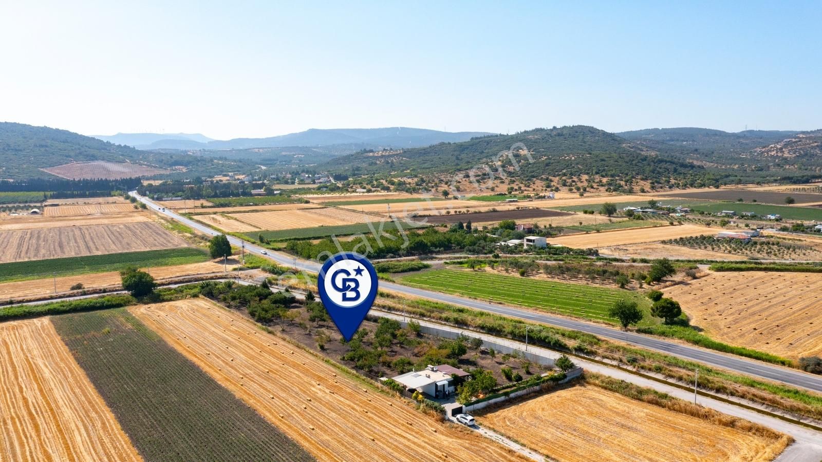 Helvacı Foça-izmir Karayolu Üzeri Satılık Tarla Ve Bağ Evi - Görsel 14