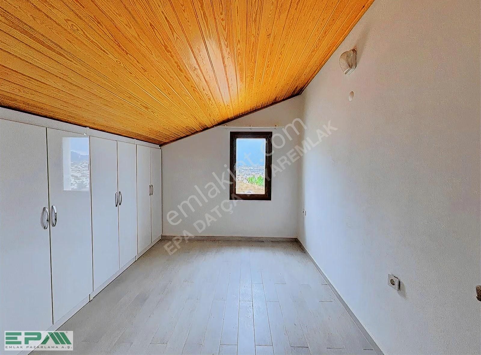 Eski Datçada Deniz Manzaralı Ferah 3+1 Çatı Dubleksi - Görsel 22