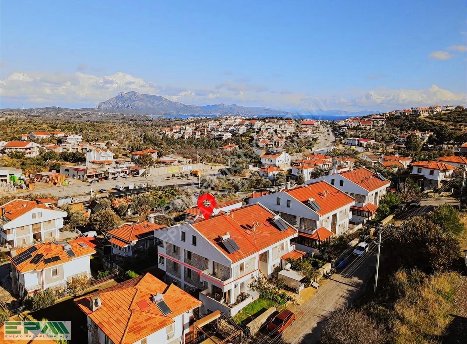 Eski Datçada Deniz Manzaralı Ferah 3+1 Çatı Dubleksi - Görsel 4