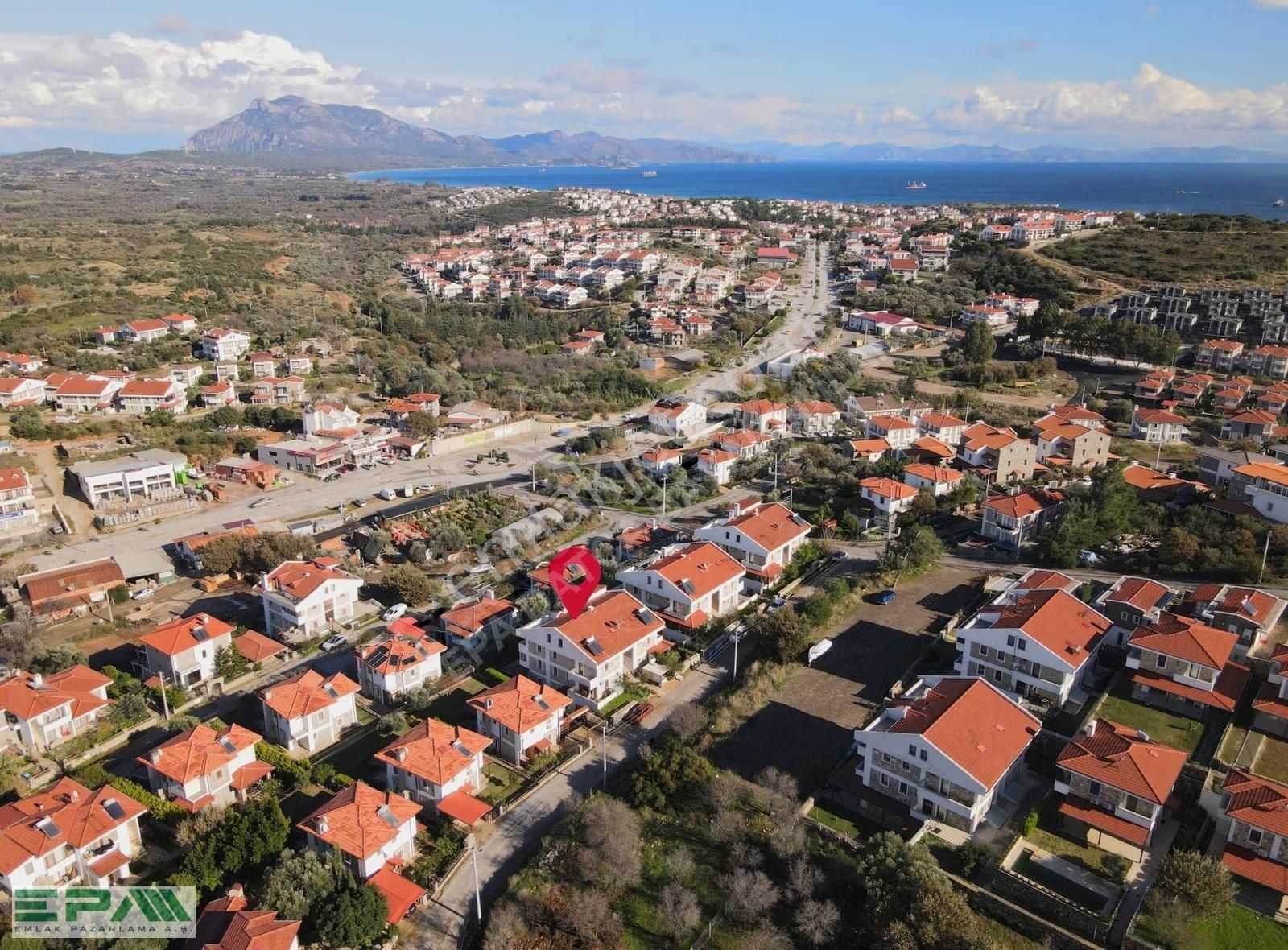 Eski Datçada Deniz Manzaralı Ferah 3+1 Çatı Dubleksi - Görsel 28