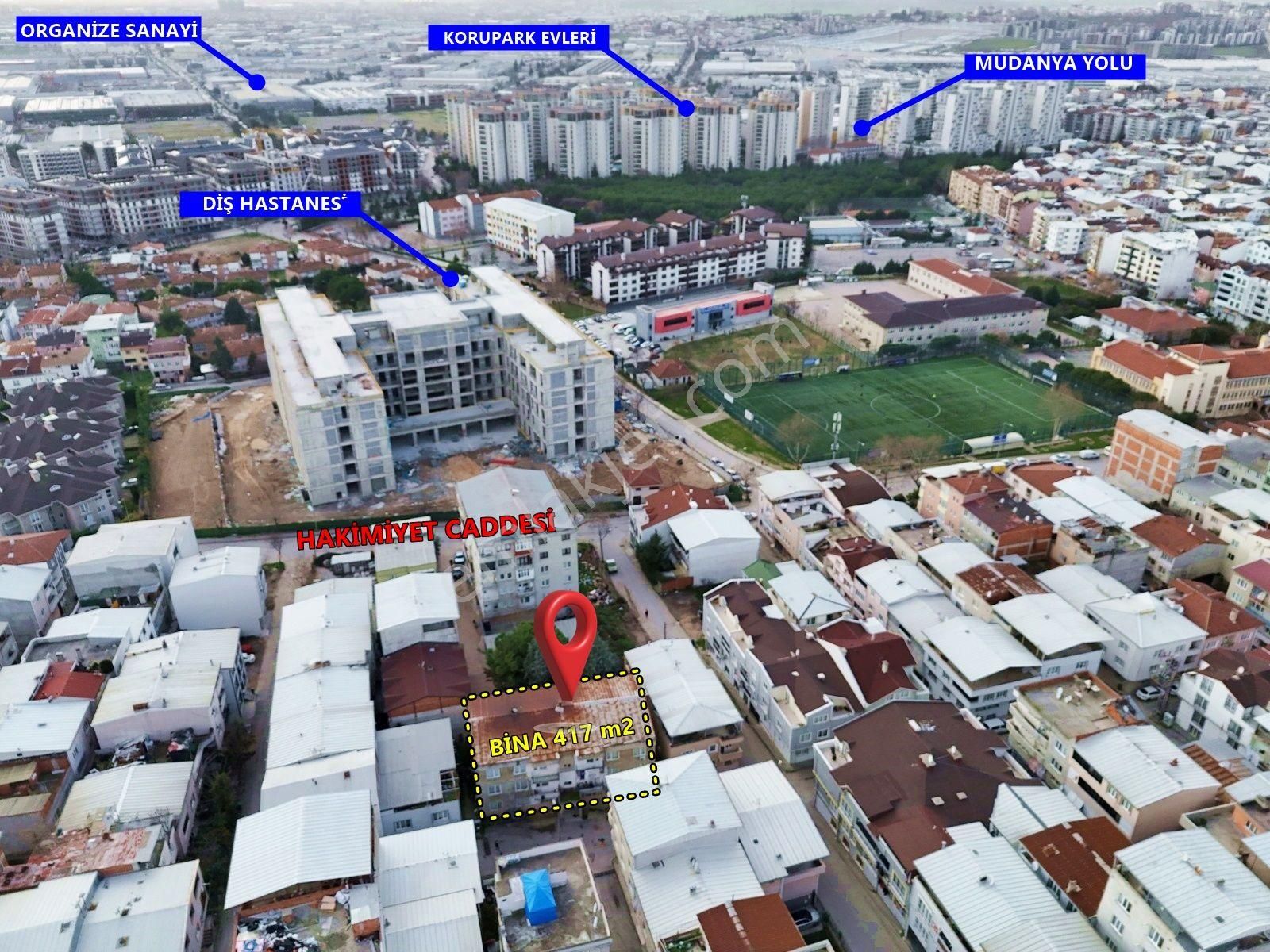 Osmangazi Yenibağlar Hakimiyet Caddesin De Satılık Bina - Görsel 2