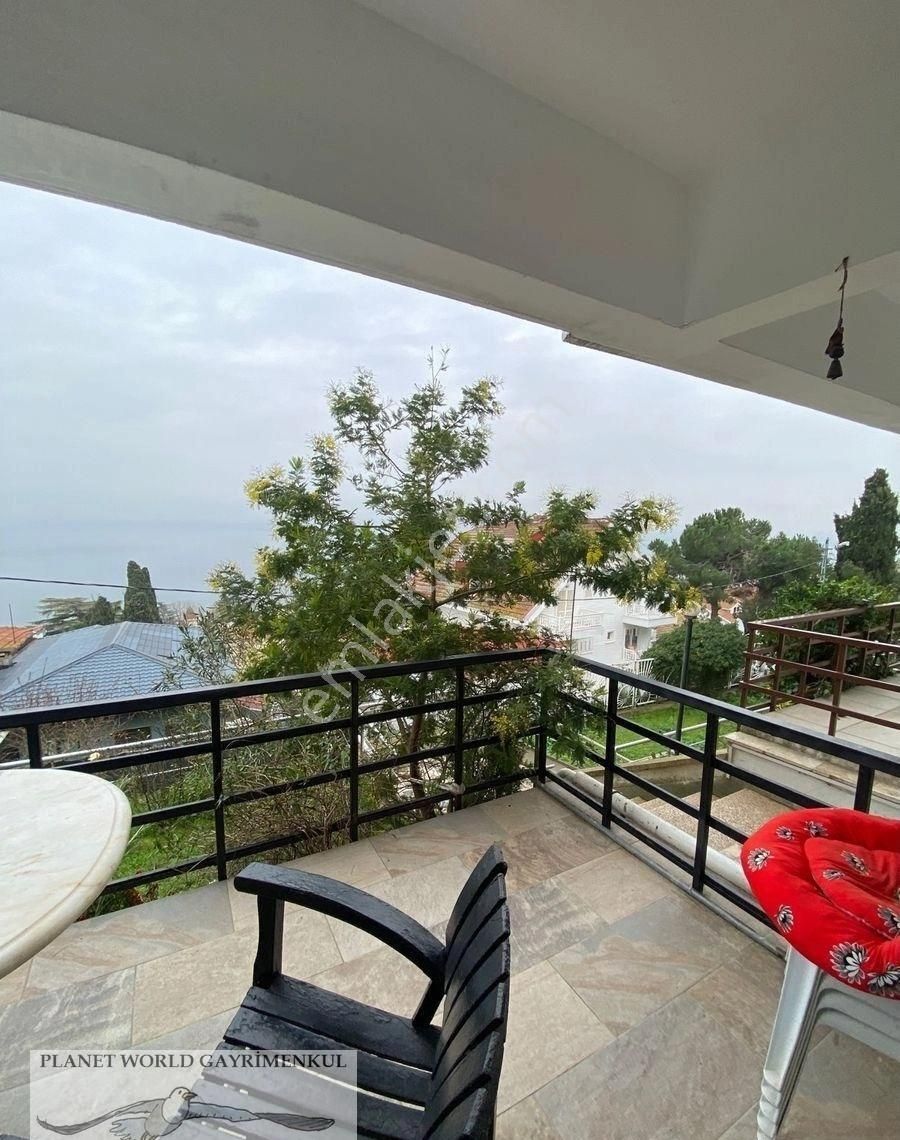 Planet’ten Deniz Manzaralı,bahçeli Huzurlu Kiralık Daire - Görsel 16