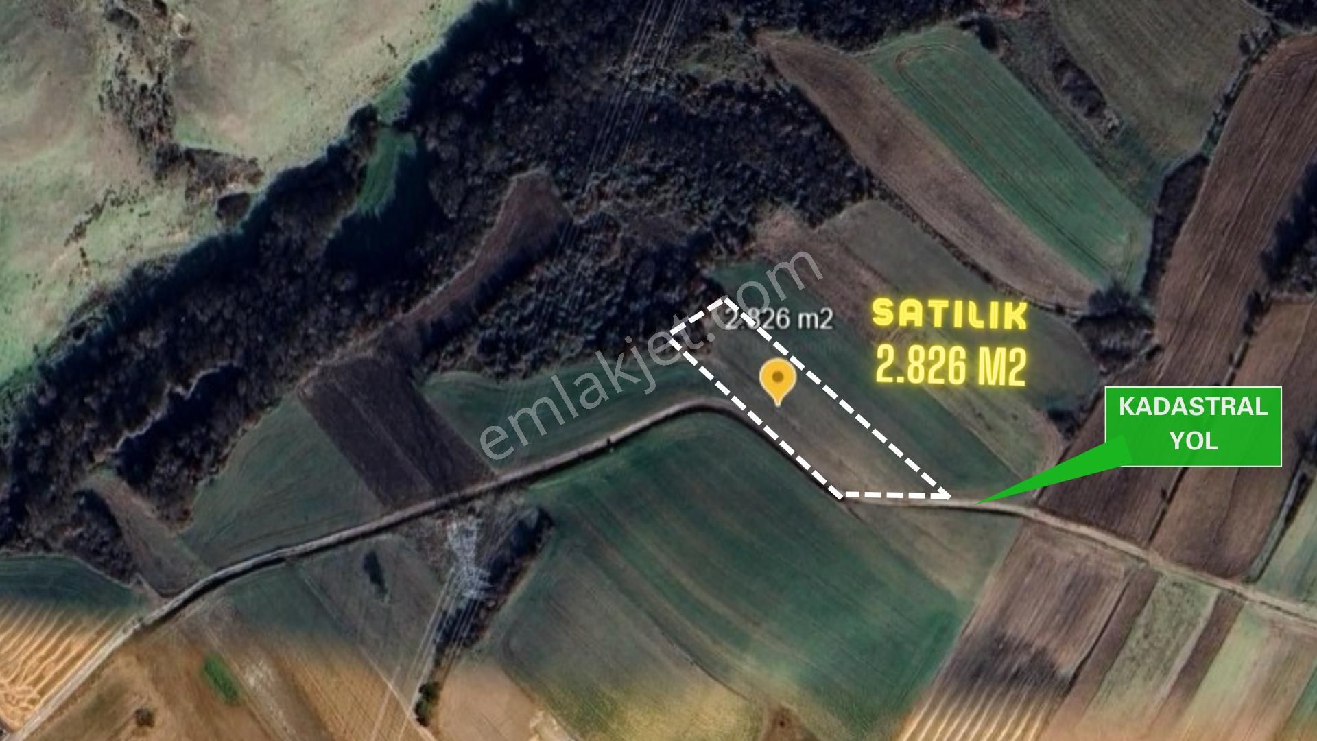 Silivri Değirmenköy Kadastral Yola Cephe 2.826 M2 Satılık Tarla - Görsel 3