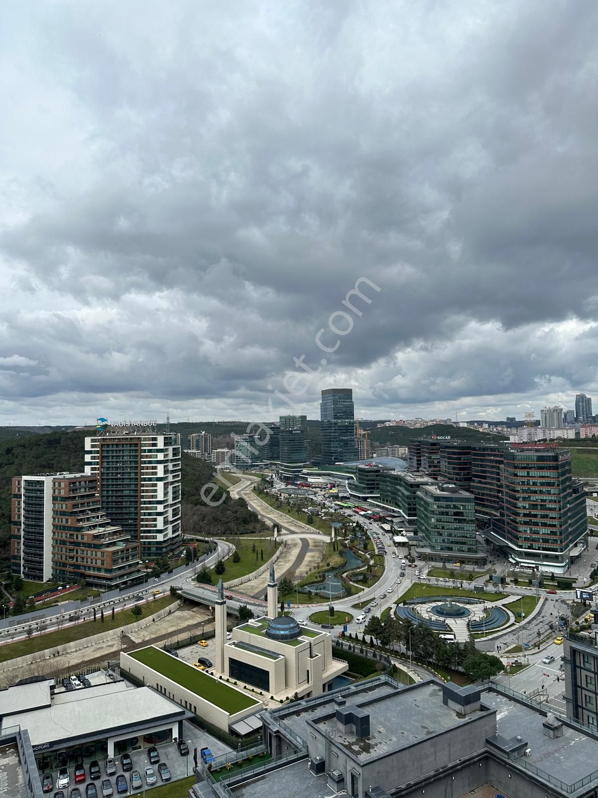 Avangart Kiralık 2+1 Vadi Cephe Modern Eşyalı - Görsel 8