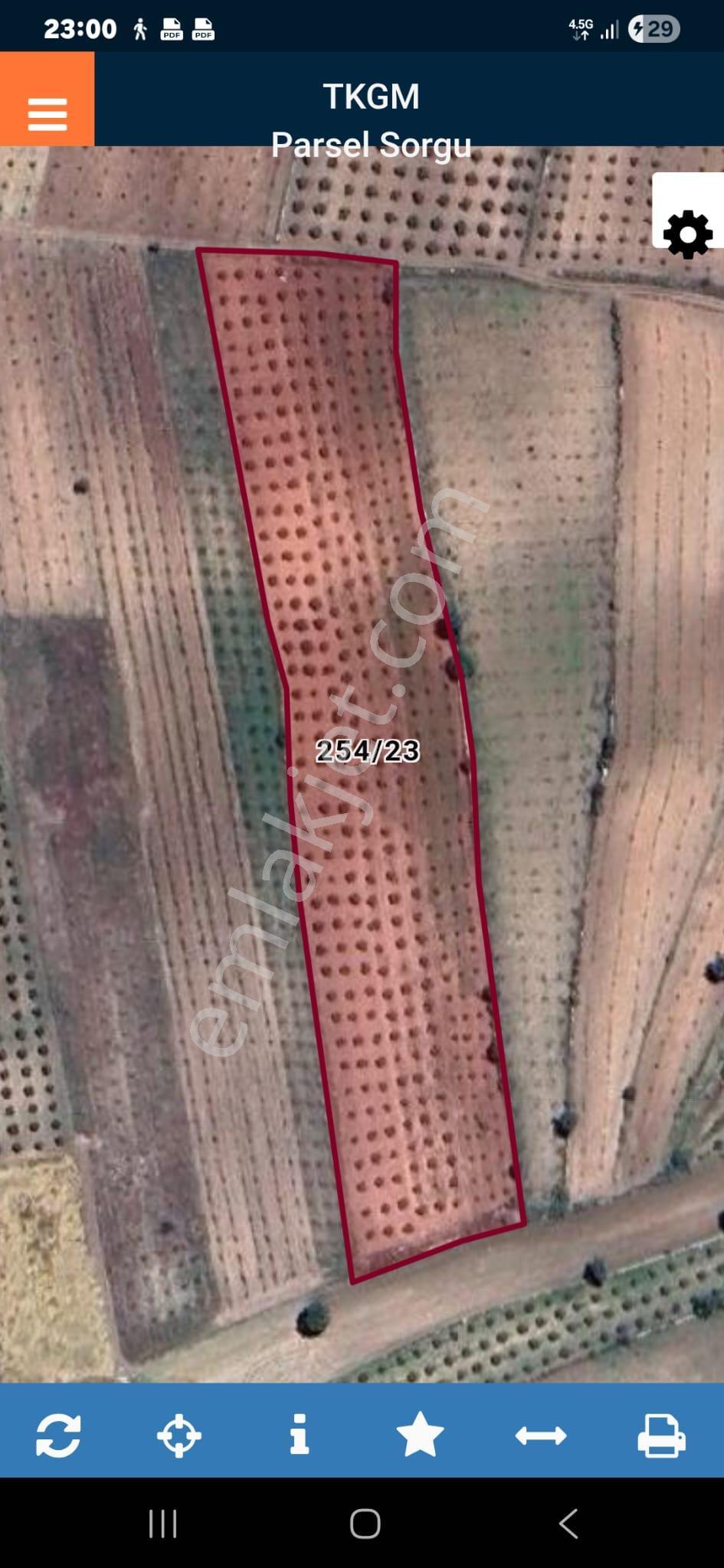 Denizli Kale Karagöl Mevkiinde Satılık Zeytinlk - Görsel 9