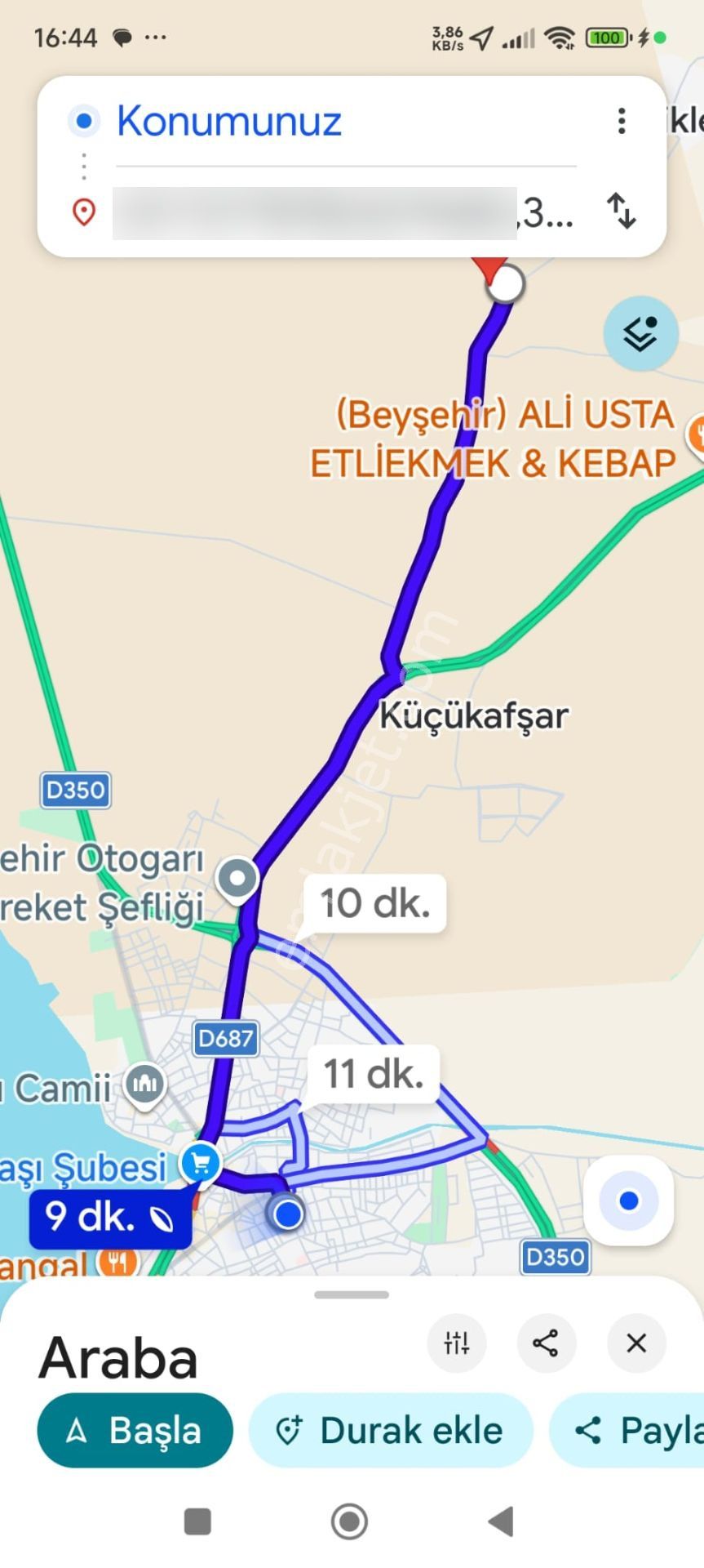 Beyşehir Eylikler Mahallesin De Satılık Yatırımlık Tarlalar - Görsel 5