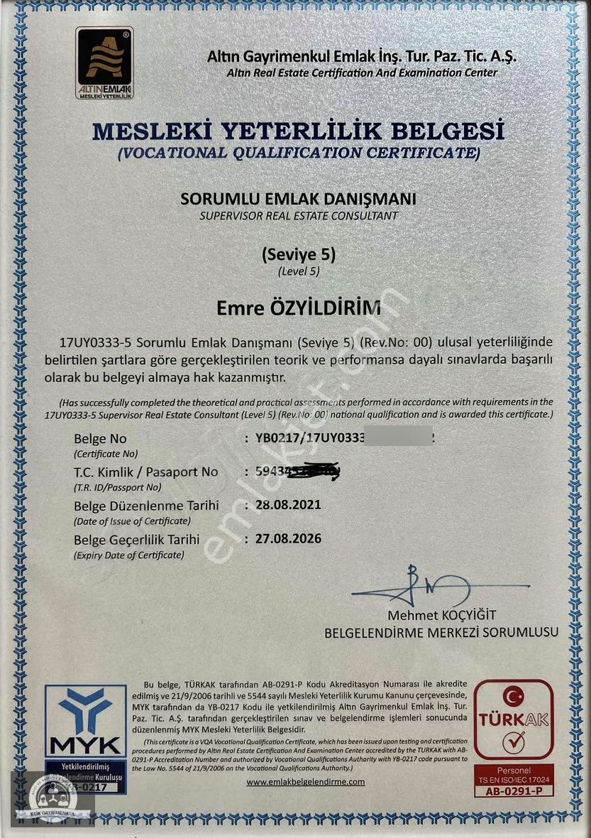 Emınev/katılım/fuzuev Uygun Merkezde Metroya 2 Dk 2+1 Arakat - Görsel 5