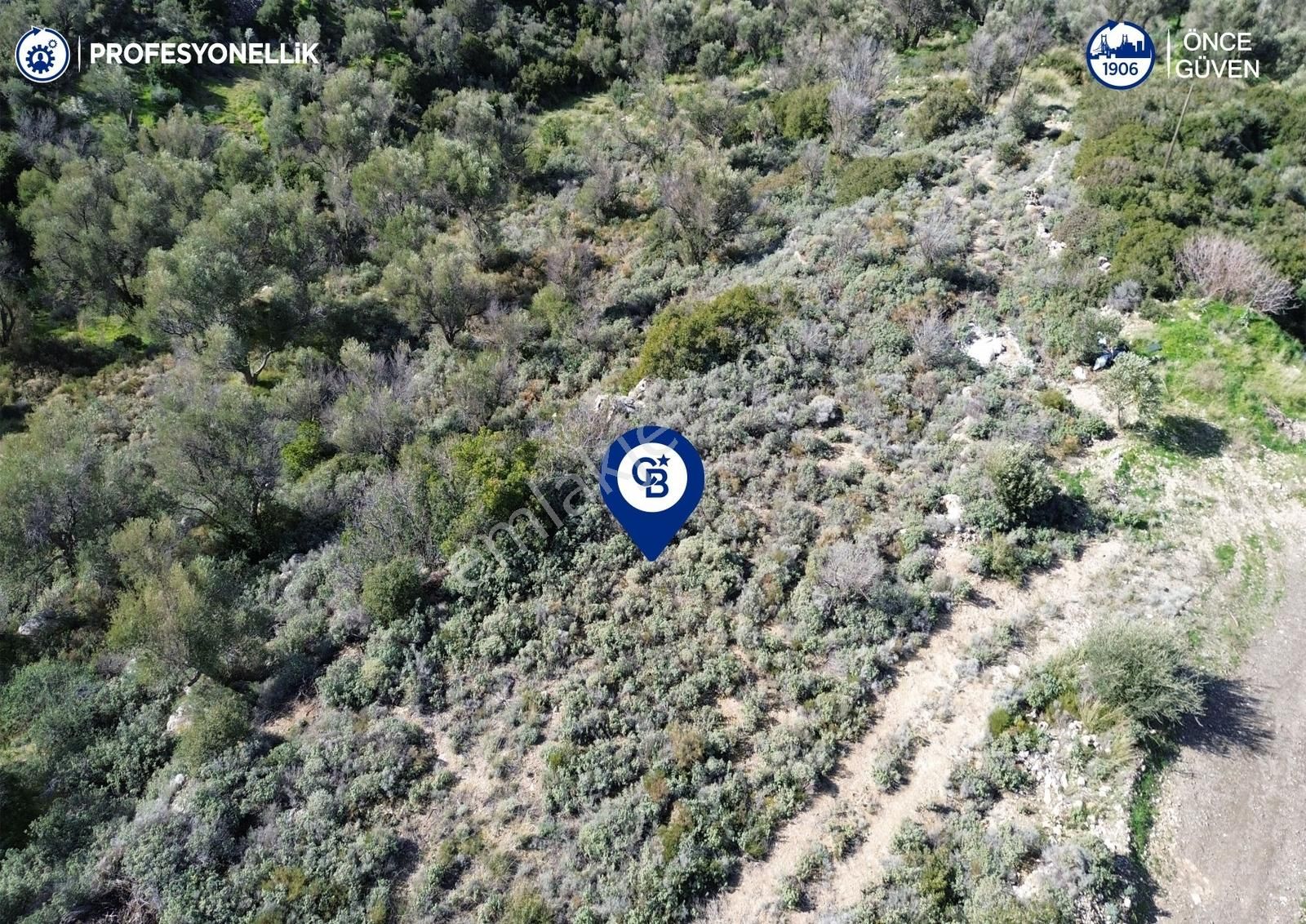 Karaburun Tepeboz Mahallesi'nde Deniz Manzaralı 4117 M² Tarla - Görsel 13