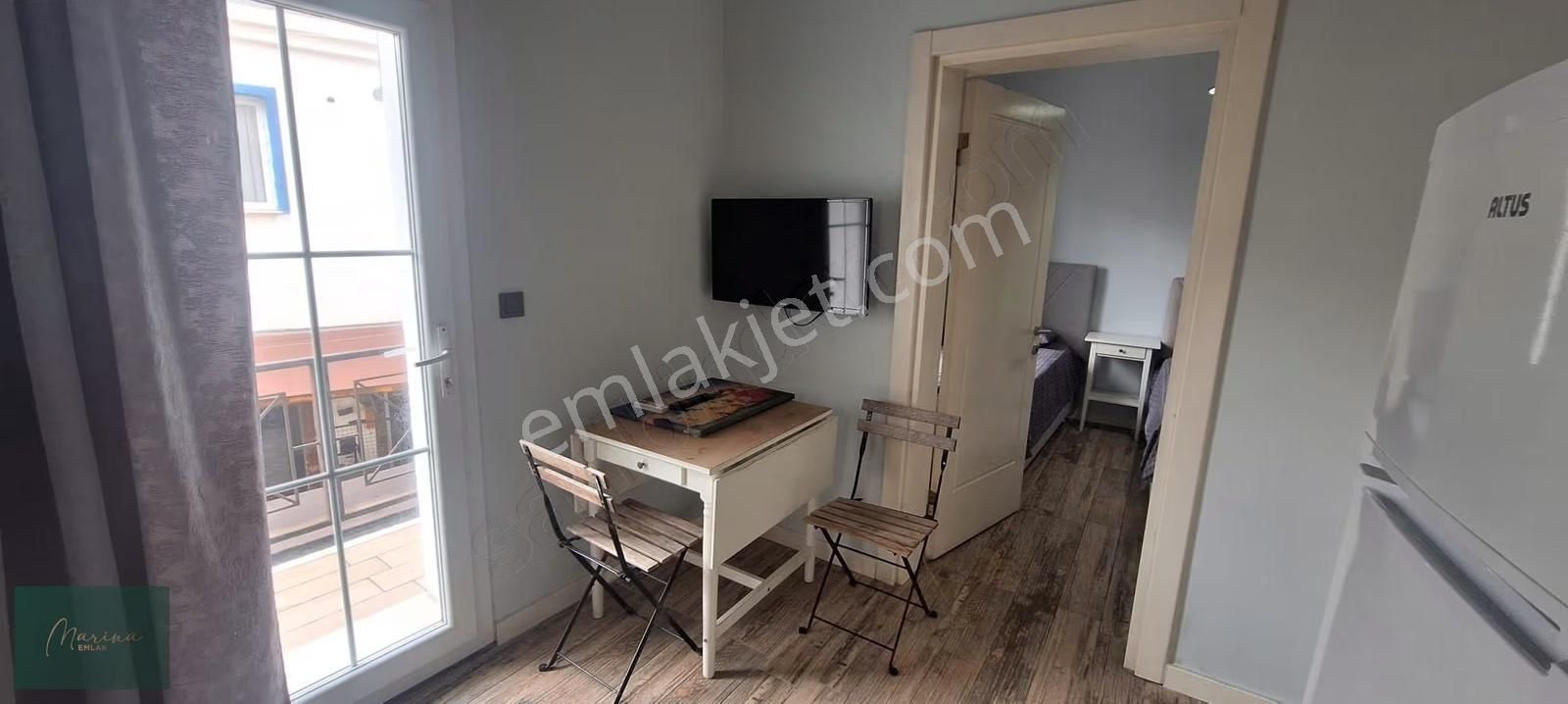 Marina Emlak'tan Turgutreis Merkezde Eşyalı Kiralık 1+1 Daire - Görsel 8