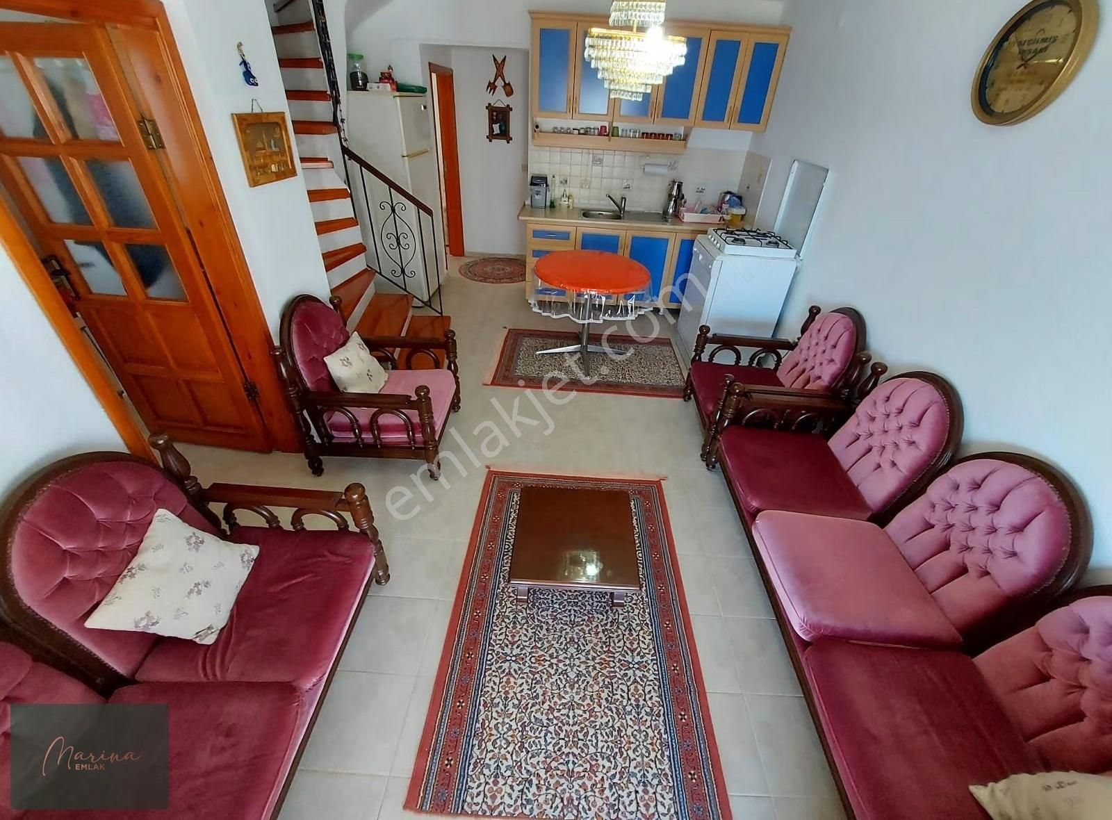Marina Emlak'tan Akyarlar Başkent Sitesinde Kiralık 2+1bahçekatı - Görsel 3