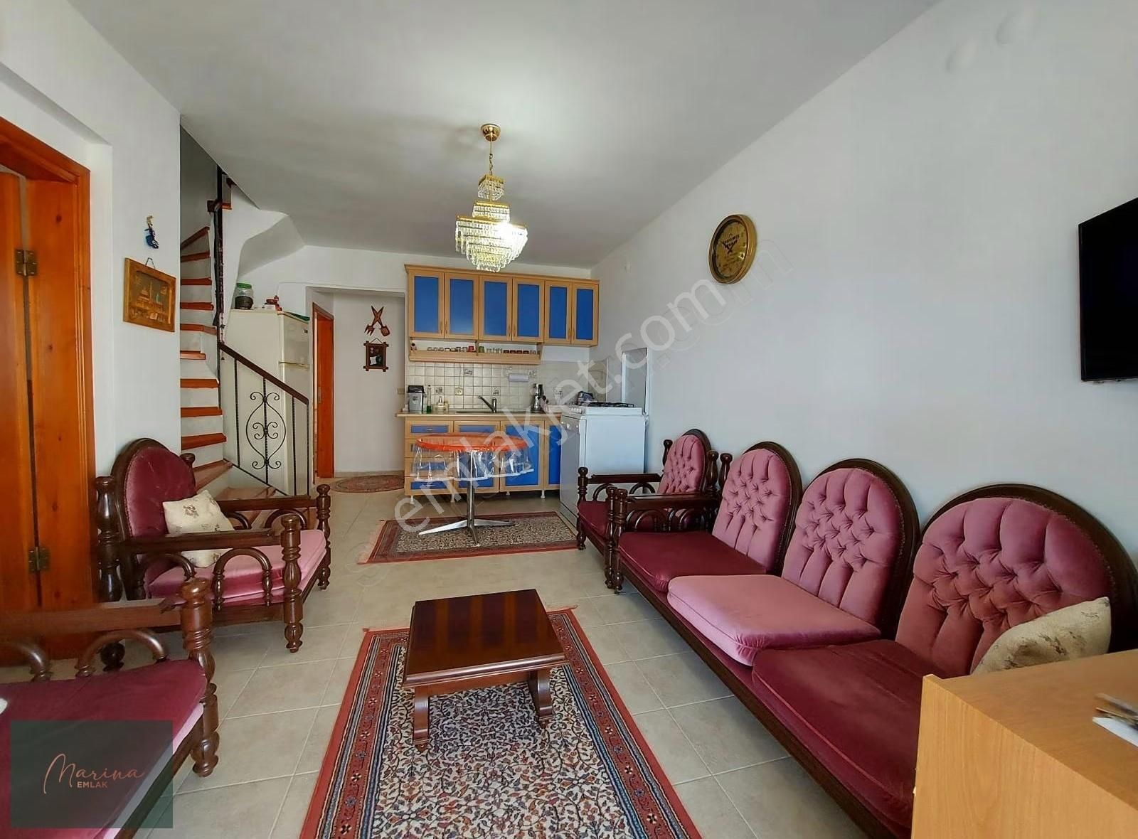 Marina Emlak'tan Akyarlar Başkent Sitesinde Kiralık 2+1bahçekatı - Görsel 4