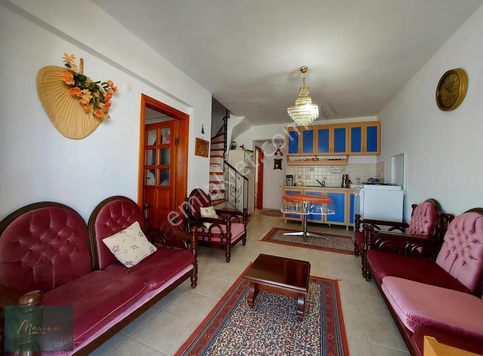Marina Emlak'tan Akyarlar Başkent Sitesinde Kiralık 2+1bahçekatı - Görsel 8