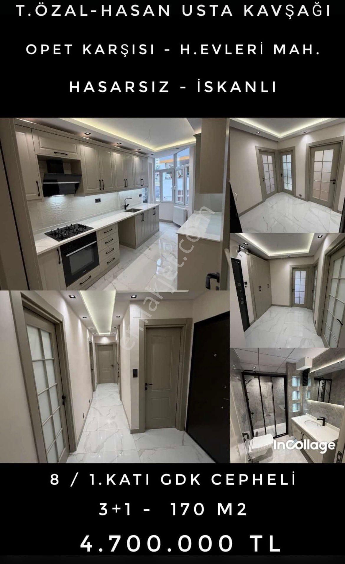 T.özal Hasan Usta Kavşagı Az Katlı Ultra Lüx 3+1 K.mutfak - Görsel 25