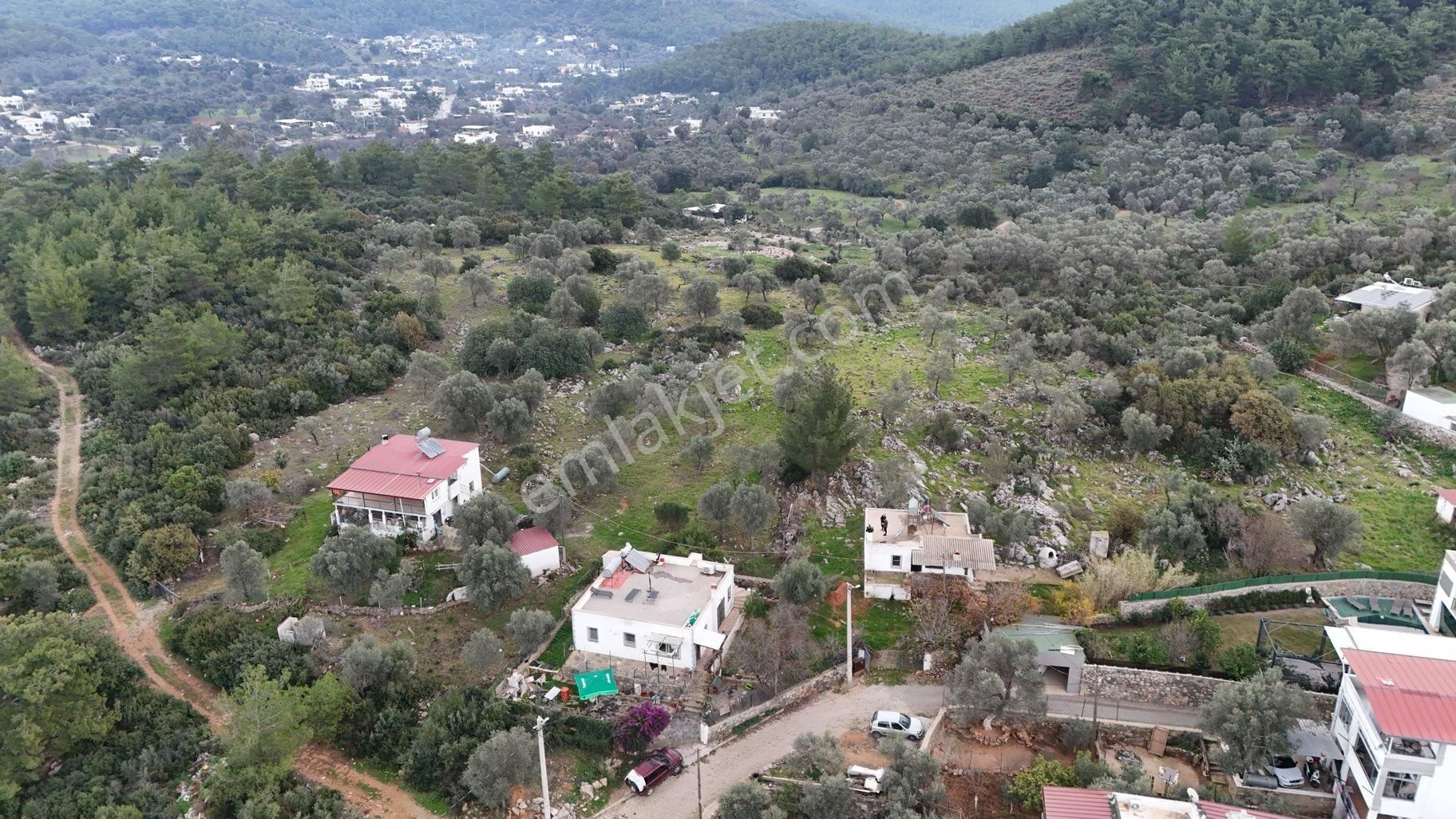 Bodrumda Sessiz Sakin Huzurlu Yaşamın Olduğu Kızılağaçta Fırsat - Görsel 14