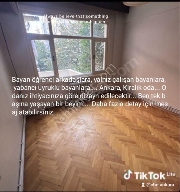 Kiralık Oda Bayan Öğrenci Veya Bayan Çalışan