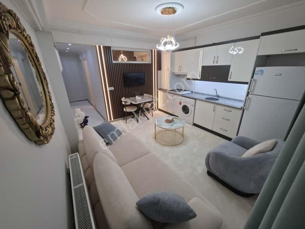 Balkonlu Sıfır Eşyalı Atalar Mevki 1+1 Satılık Apart - Görsel 14