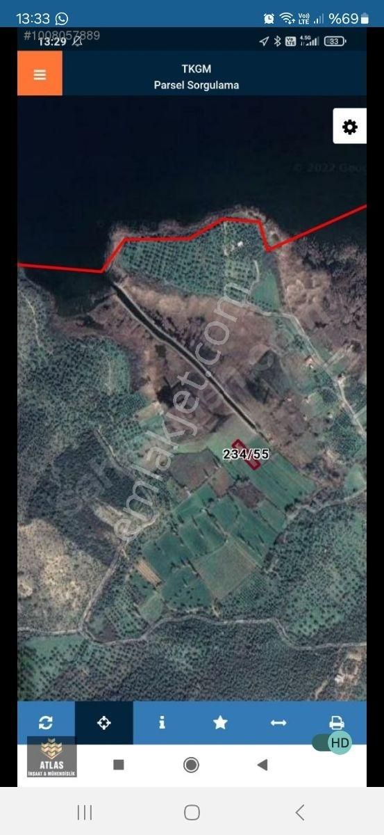 Muğla Milas Pınarcık'ta Göle Yakın Satılık Tarla - Görsel 2