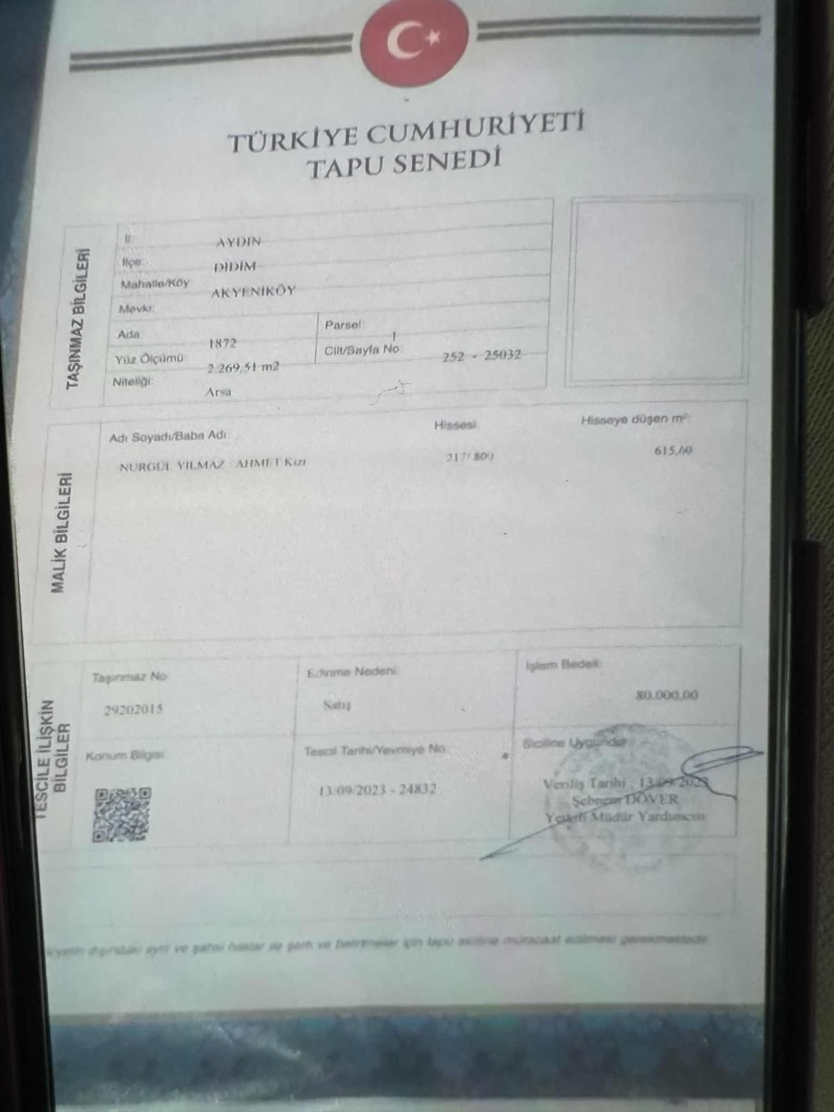 4 Tarafı Yol 615m2 Satılık Ticari+konut Arsa - Görsel 5