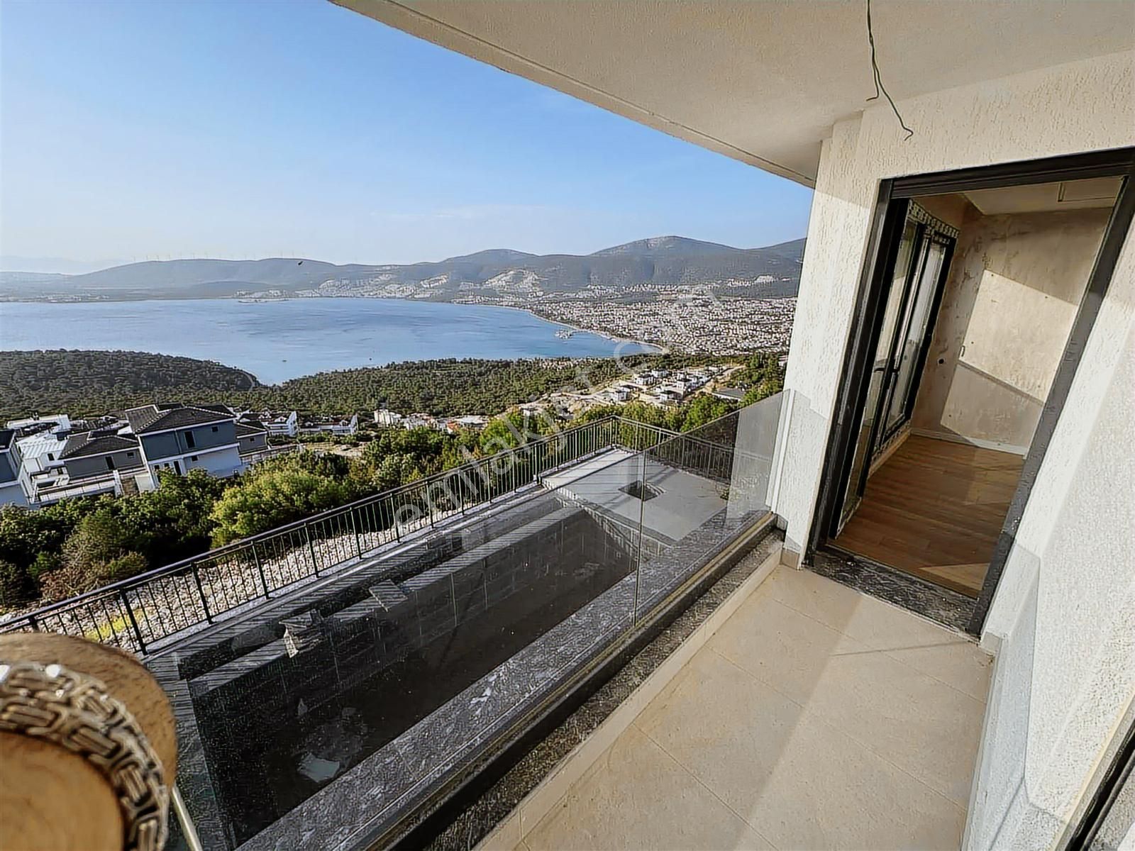 Akbükte Tek Panoramik Leb-i Derya Deniz Ve Sunset Manzaralı - Görsel 23