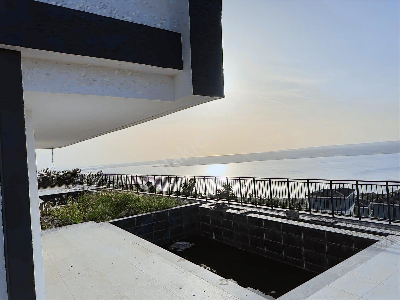 Akbükte Tek Panoramik Leb-i Derya Deniz Ve Sunset Manzaralı - Görsel 4