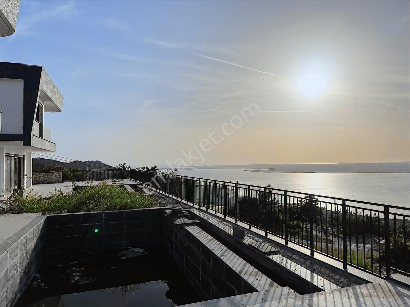 Akbükte Tek Panoramik Leb-i Derya Deniz Ve Sunset Manzaralı - Görsel 18