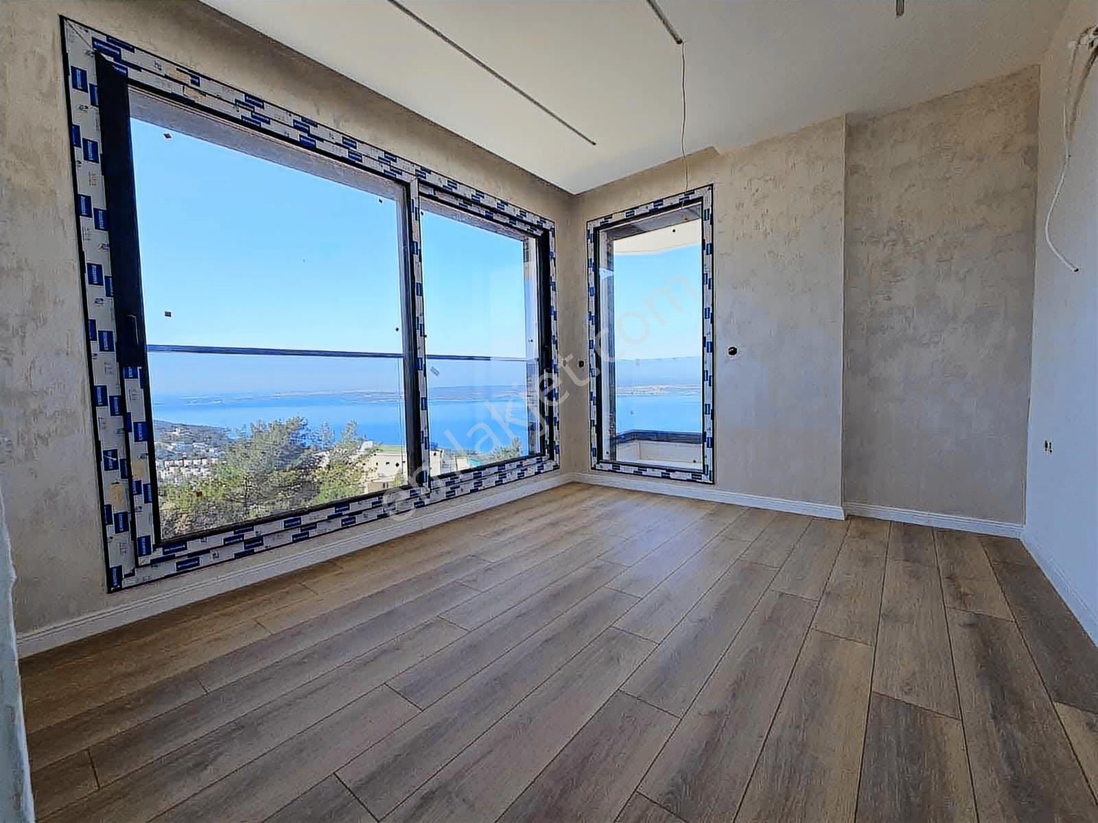 Akbükte Tek Panoramik Leb-i Derya Deniz Ve Sunset Manzaralı - Görsel 13