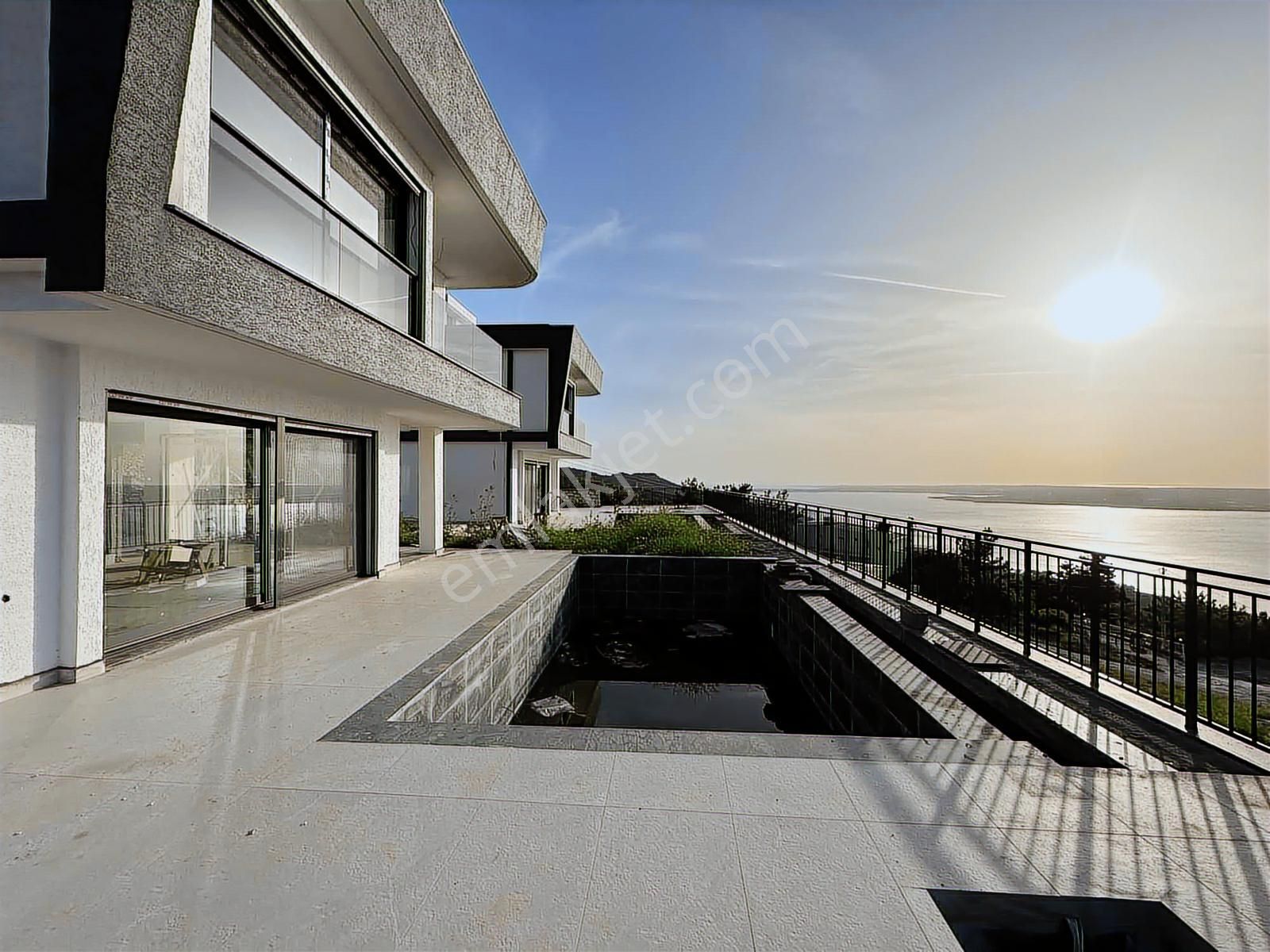 Akbükte Tek Panoramik Leb-i Derya Deniz Ve Sunset Manzaralı - Görsel 5